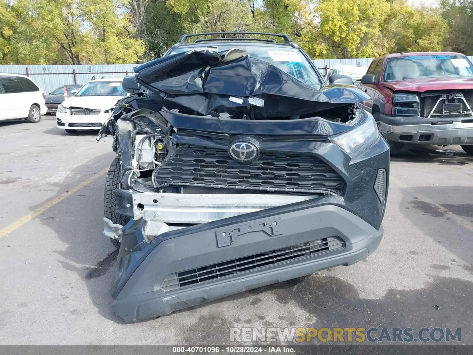 13 Photograph of a damaged car 2T3F1RFV3LC096318 TOYOTA RAV4 2020