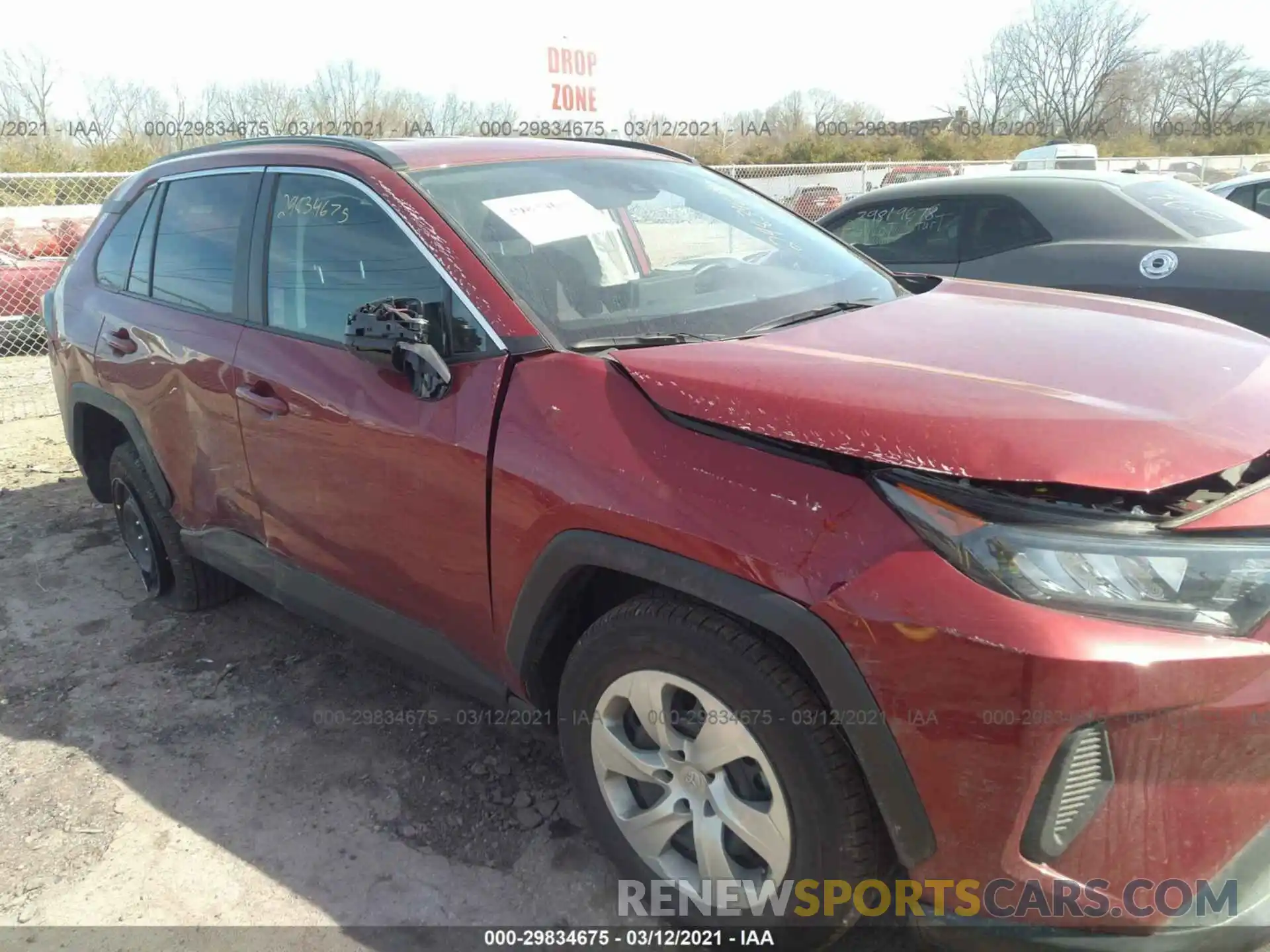 12 Photograph of a damaged car 2T3F1RFV3LC104398 TOYOTA RAV4 2020