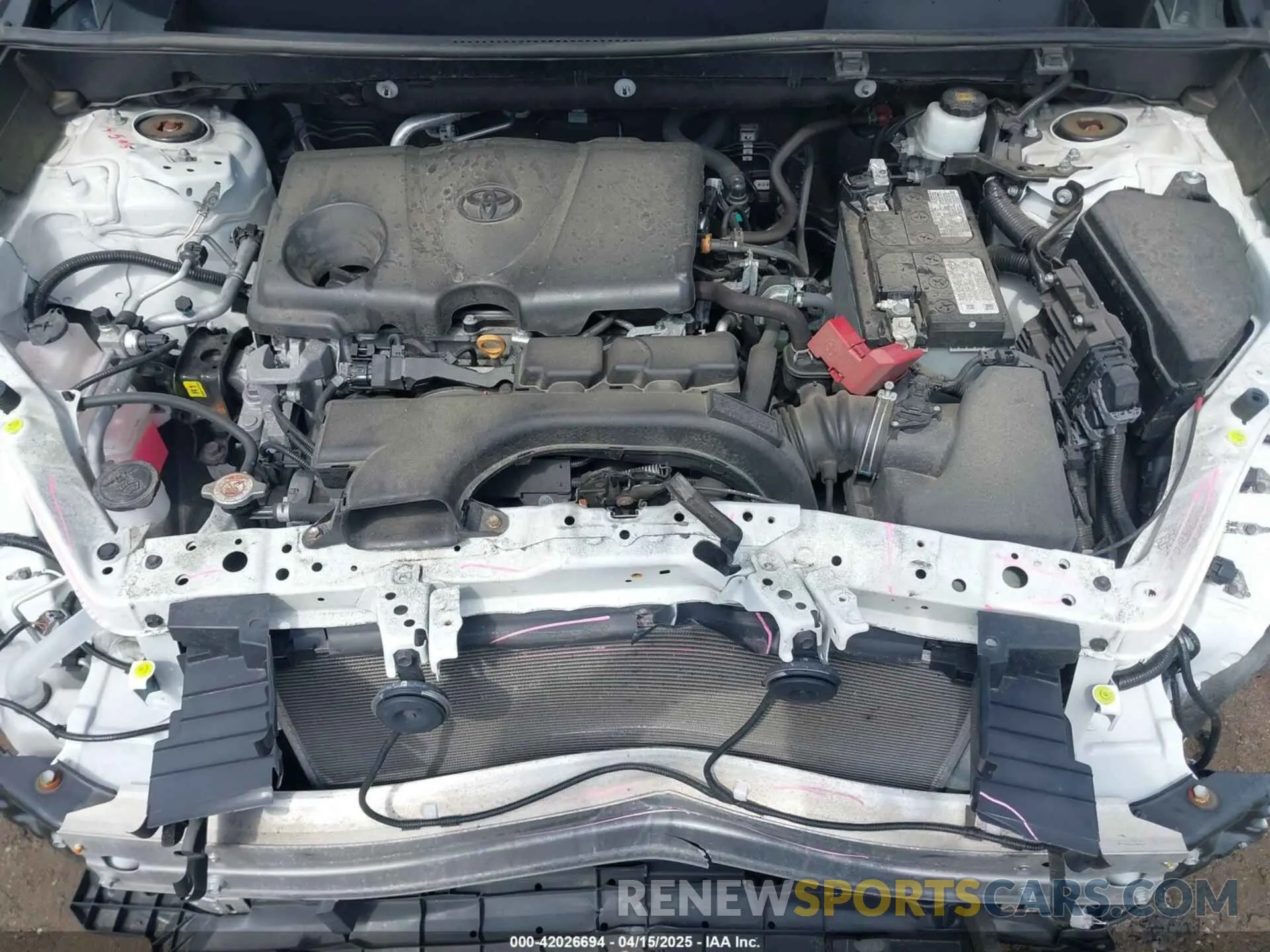 10 Photograph of a damaged car 2T3F1RFV3LC115255 TOYOTA RAV4 2020