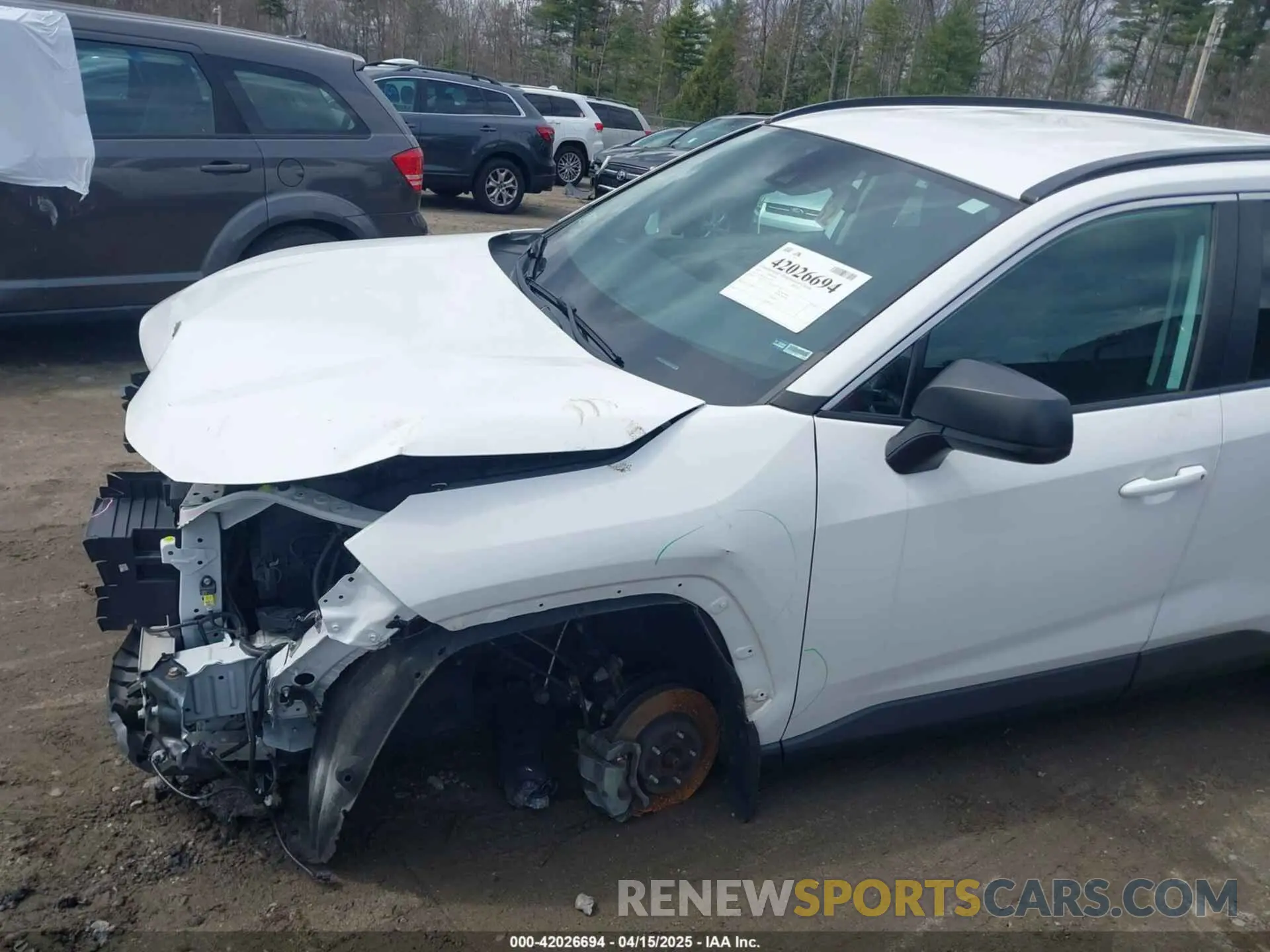 18 Photograph of a damaged car 2T3F1RFV3LC115255 TOYOTA RAV4 2020
