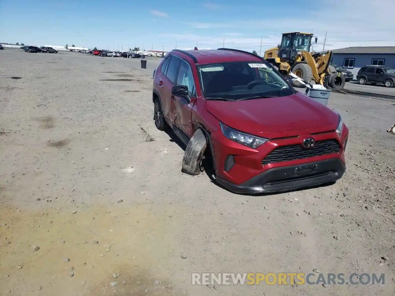 1 Photograph of a damaged car 2T3F1RFV3LC115725 TOYOTA RAV4 2020