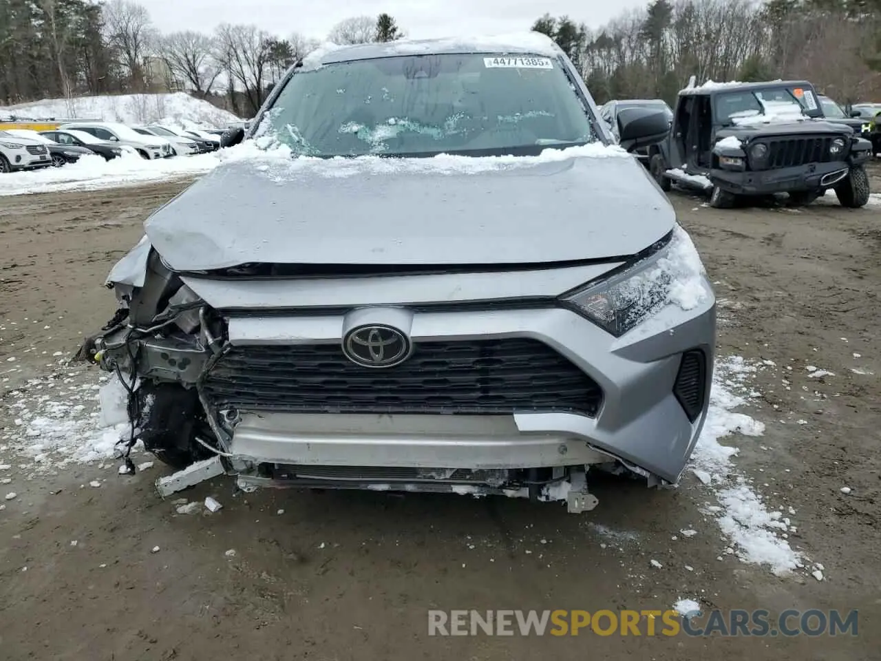 5 Photograph of a damaged car 2T3F1RFV3LC119841 TOYOTA RAV4 2020