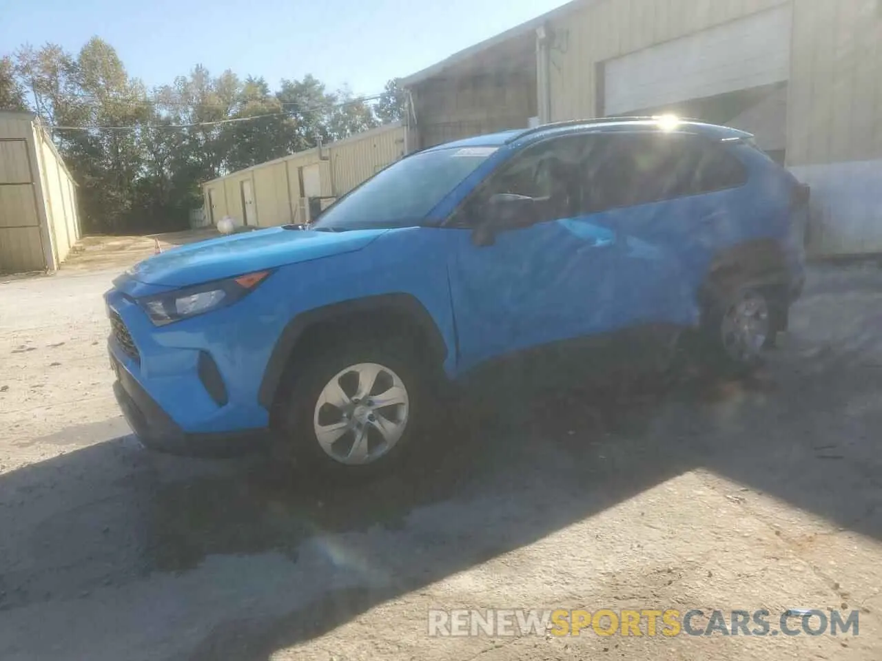 1 Photograph of a damaged car 2T3F1RFV3LC134288 TOYOTA RAV4 2020