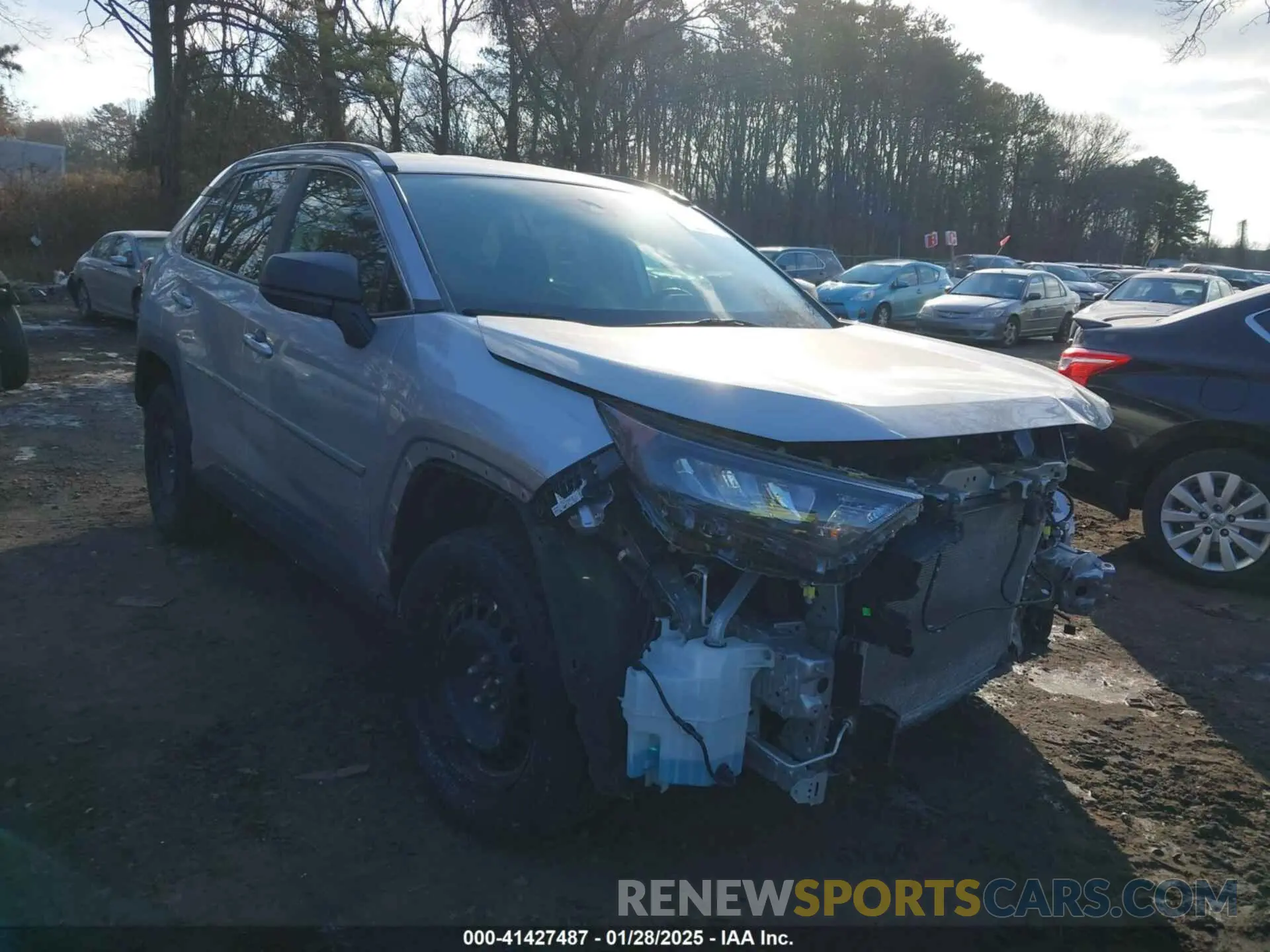 1 Photograph of a damaged car 2T3F1RFV3LW134726 TOYOTA RAV4 2020