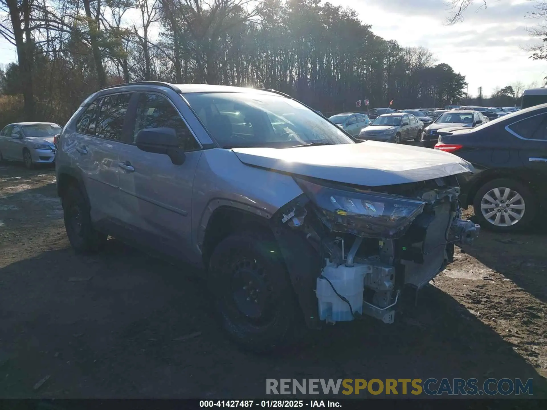 13 Photograph of a damaged car 2T3F1RFV3LW134726 TOYOTA RAV4 2020