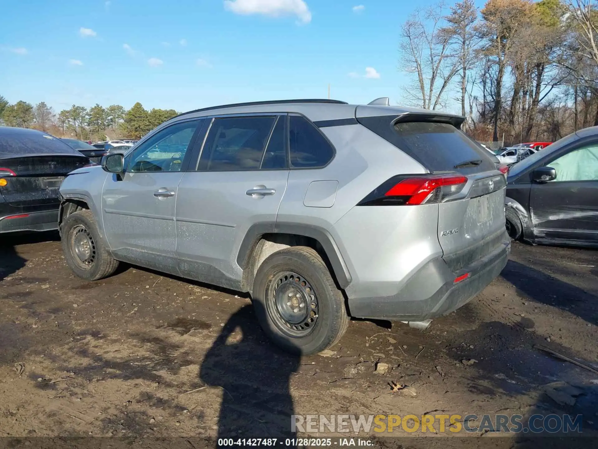 14 Photograph of a damaged car 2T3F1RFV3LW134726 TOYOTA RAV4 2020