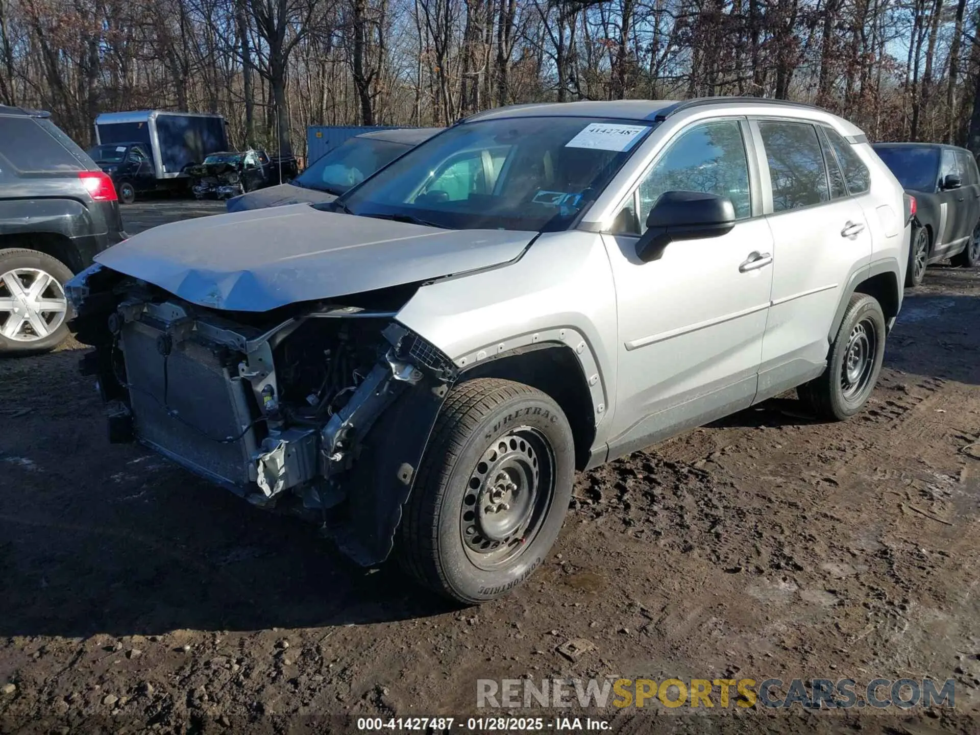2 Photograph of a damaged car 2T3F1RFV3LW134726 TOYOTA RAV4 2020