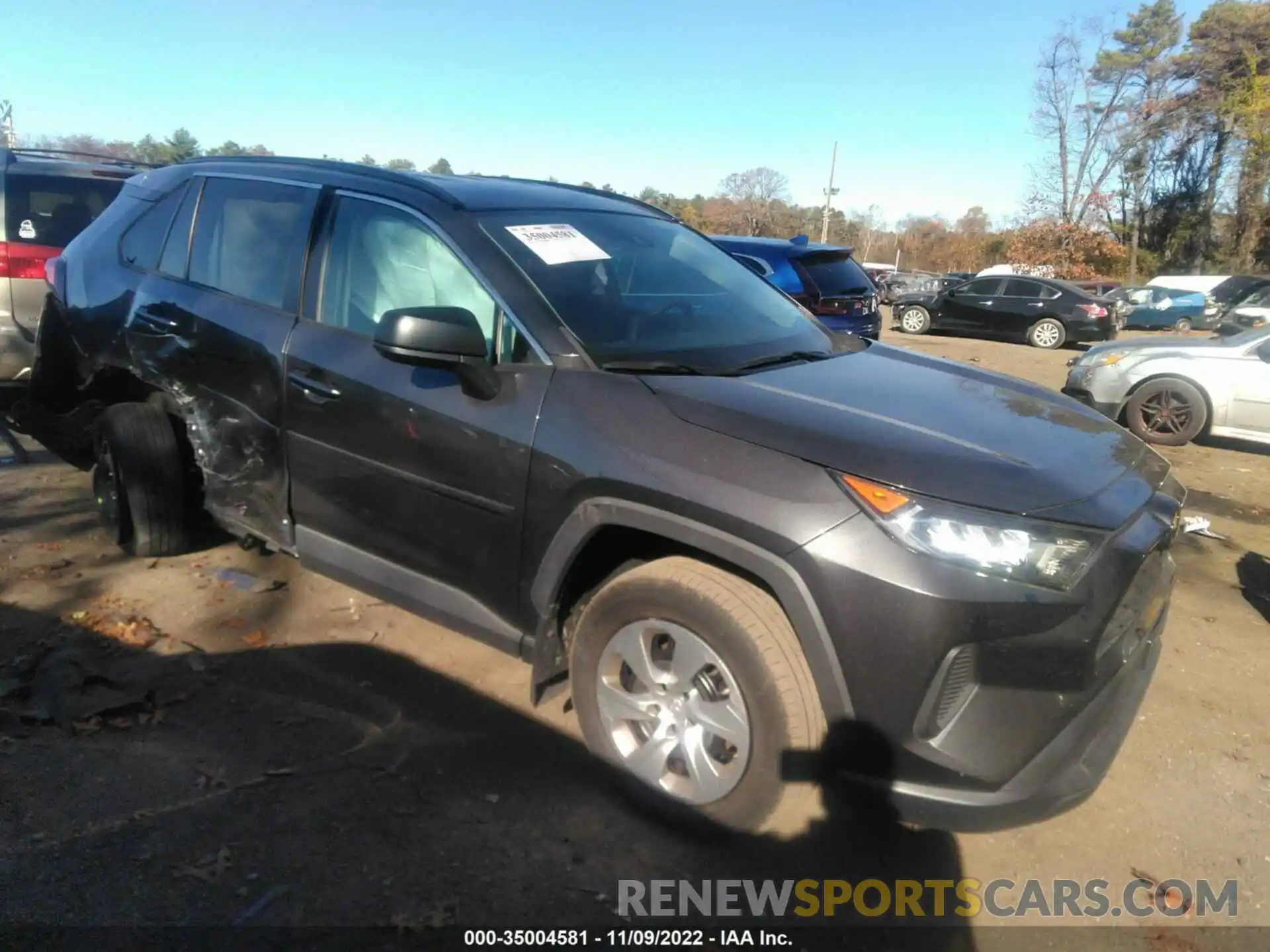 1 Photograph of a damaged car 2T3F1RFV4LC081407 TOYOTA RAV4 2020