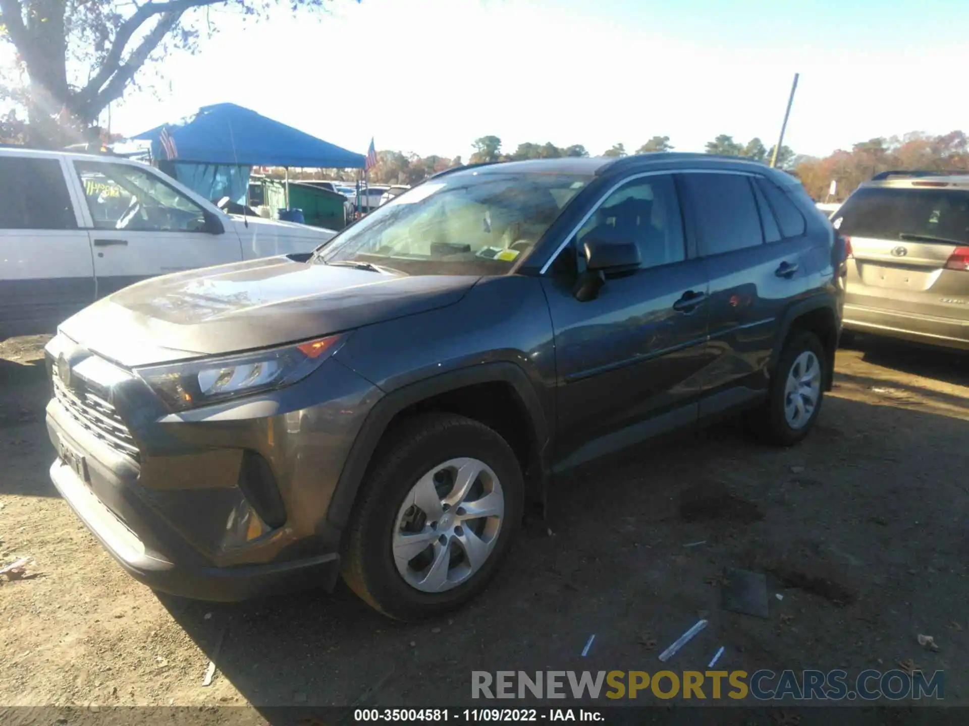 2 Photograph of a damaged car 2T3F1RFV4LC081407 TOYOTA RAV4 2020