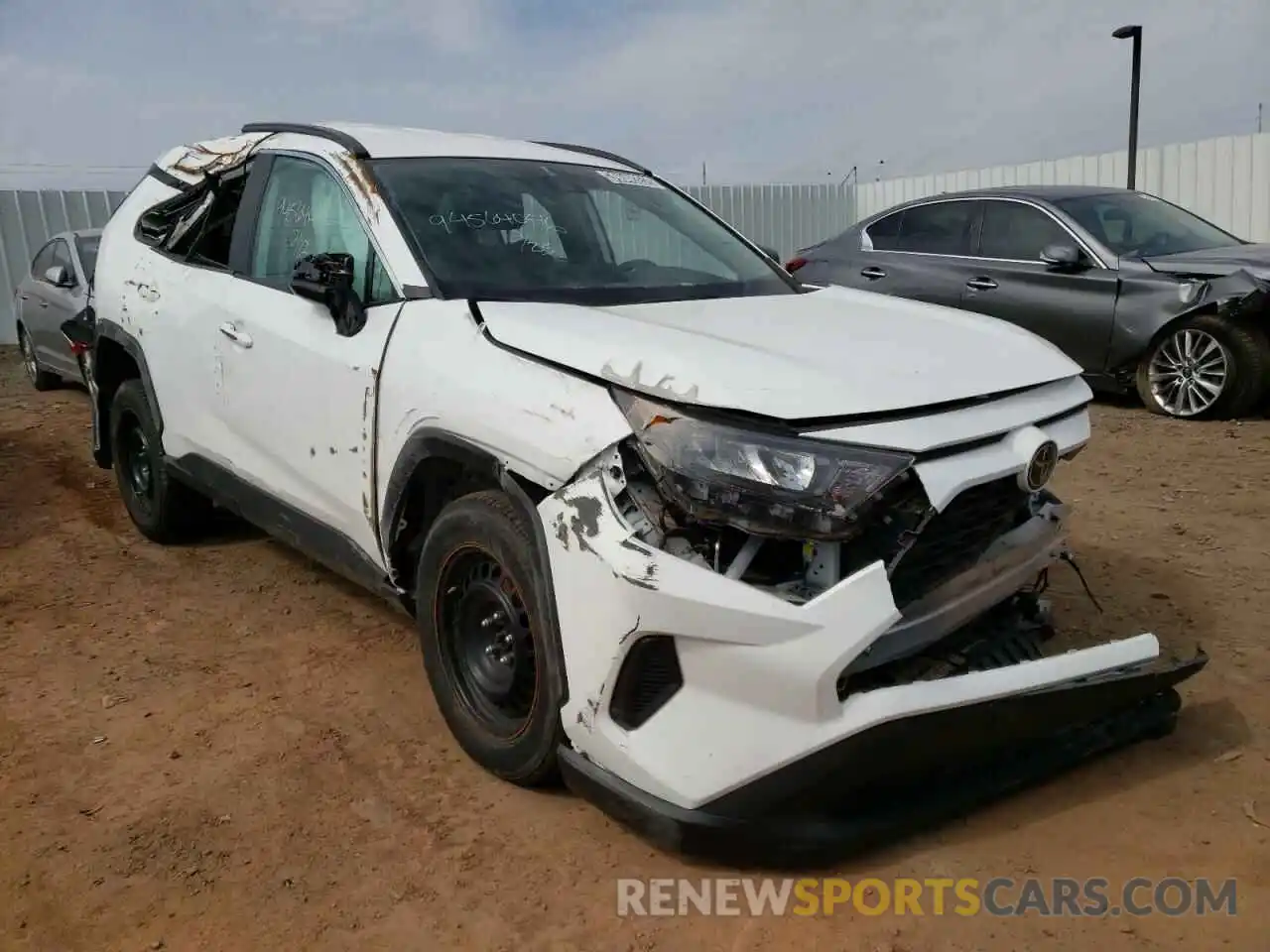 1 Photograph of a damaged car 2T3F1RFV4LC098823 TOYOTA RAV4 2020