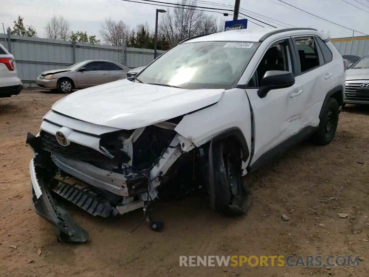 2 Photograph of a damaged car 2T3F1RFV4LC098823 TOYOTA RAV4 2020