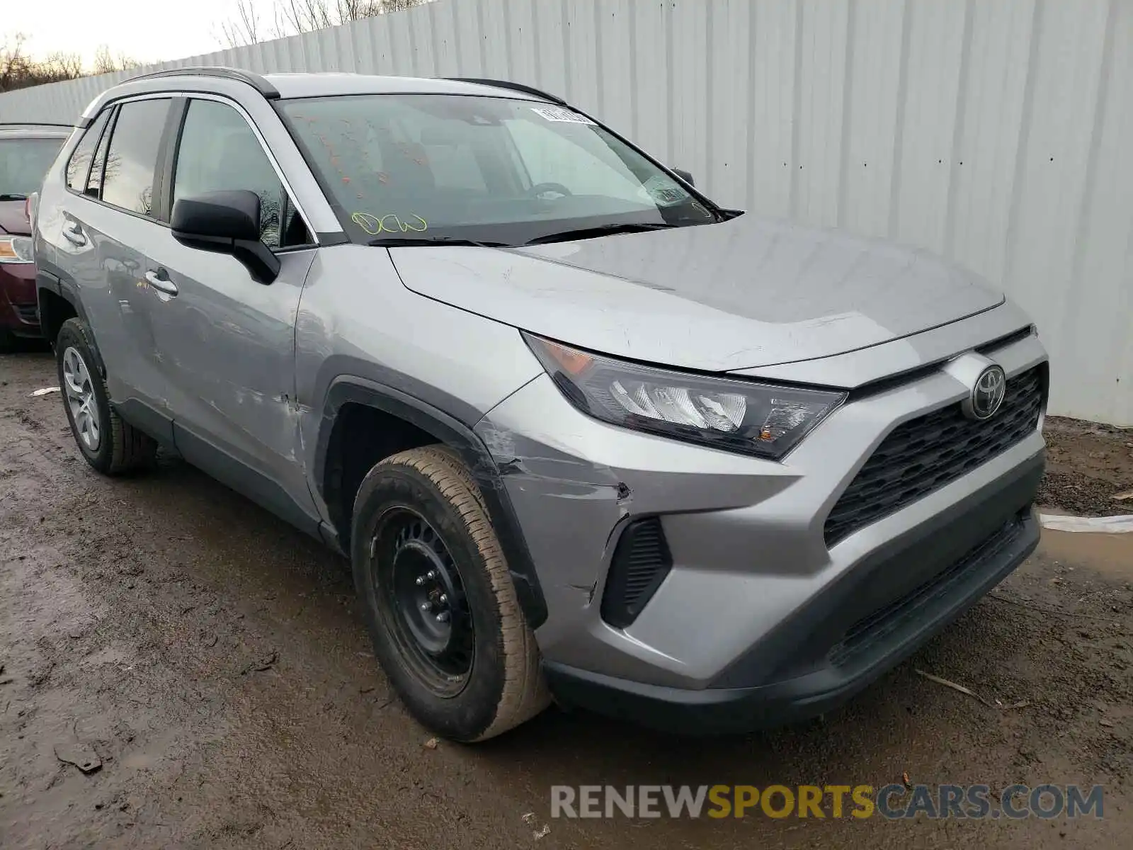 1 Photograph of a damaged car 2T3F1RFV4LC101980 TOYOTA RAV4 2020