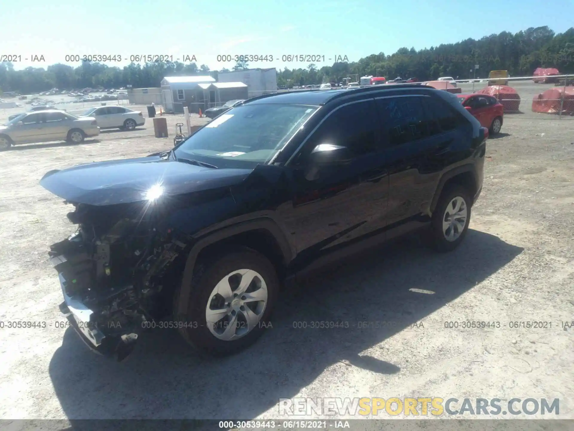 2 Photograph of a damaged car 2T3F1RFV4LC106807 TOYOTA RAV4 2020