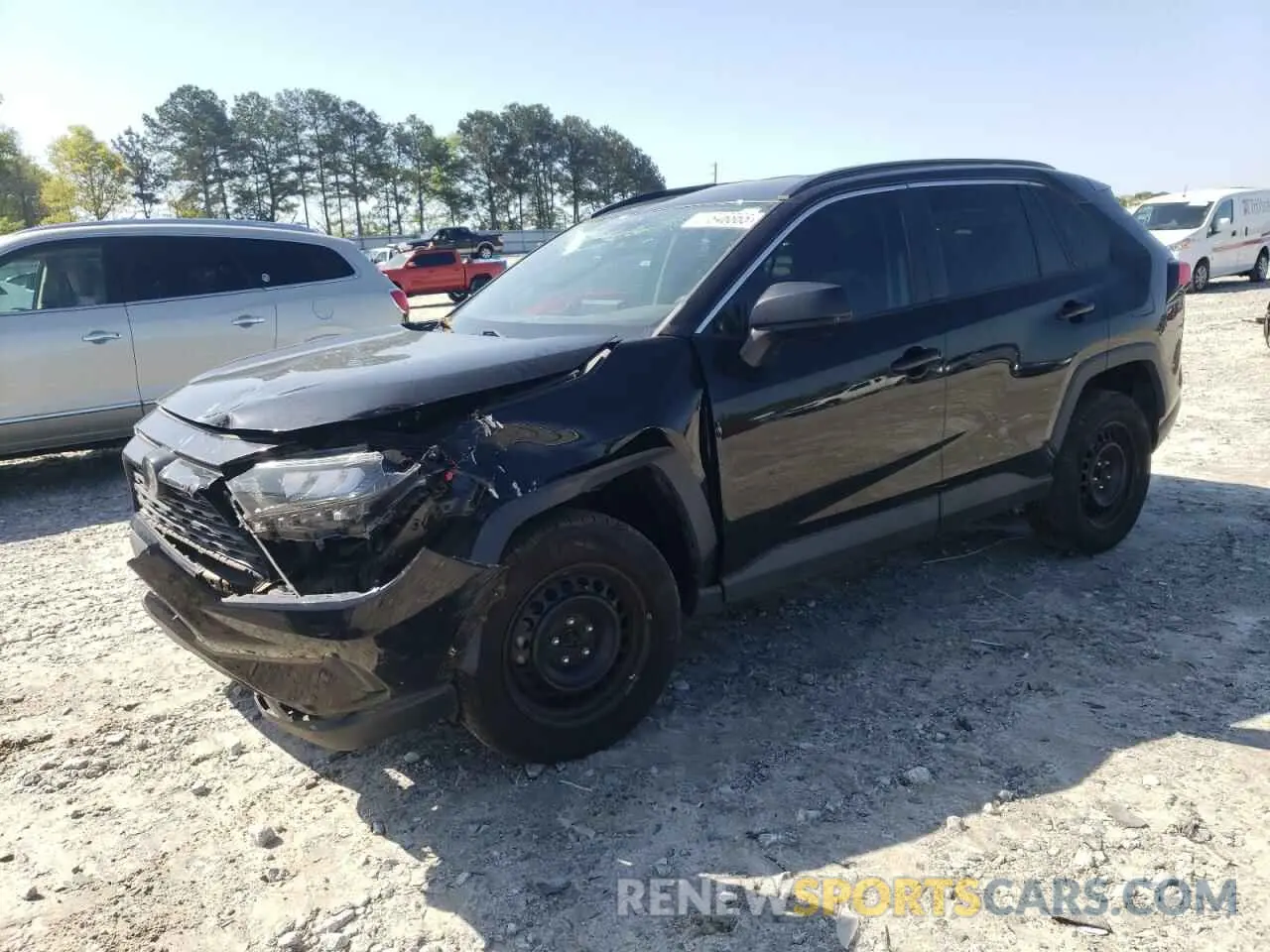 1 Photograph of a damaged car 2T3F1RFV4LC108265 TOYOTA RAV4 2020