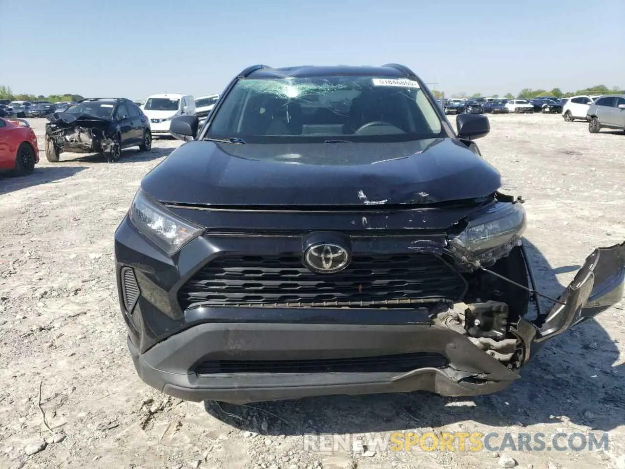 5 Photograph of a damaged car 2T3F1RFV4LC108265 TOYOTA RAV4 2020