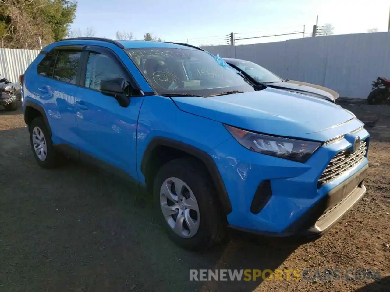 1 Photograph of a damaged car 2T3F1RFV4LC108864 TOYOTA RAV4 2020