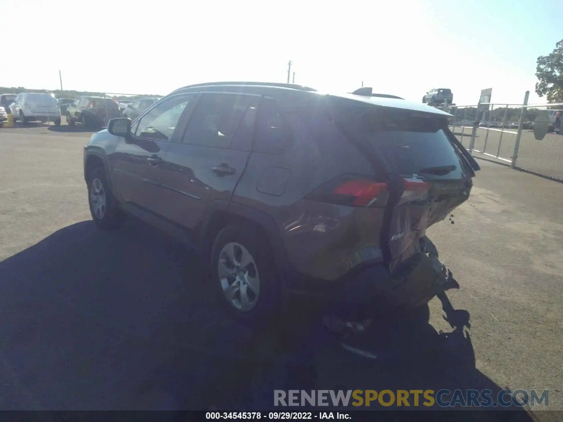 3 Photograph of a damaged car 2T3F1RFV4LC114129 TOYOTA RAV4 2020