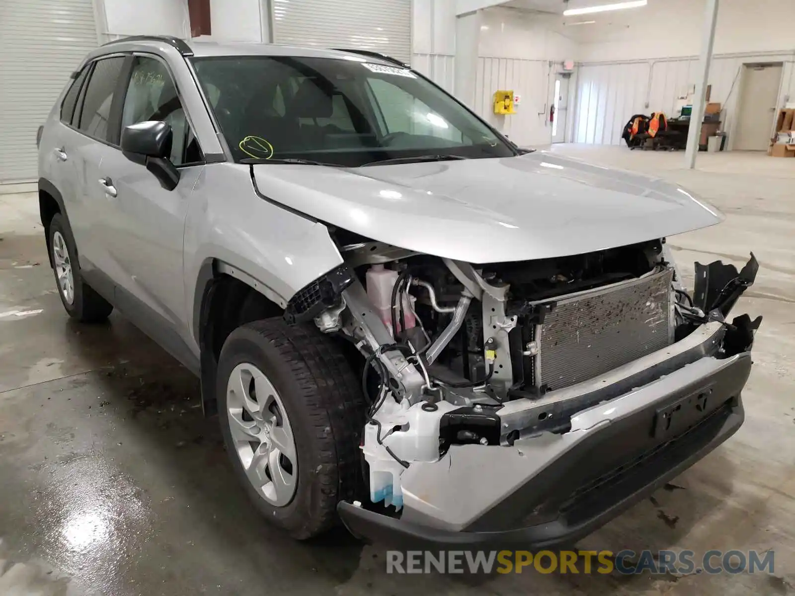 1 Photograph of a damaged car 2T3F1RFV4LW129356 TOYOTA RAV4 2020