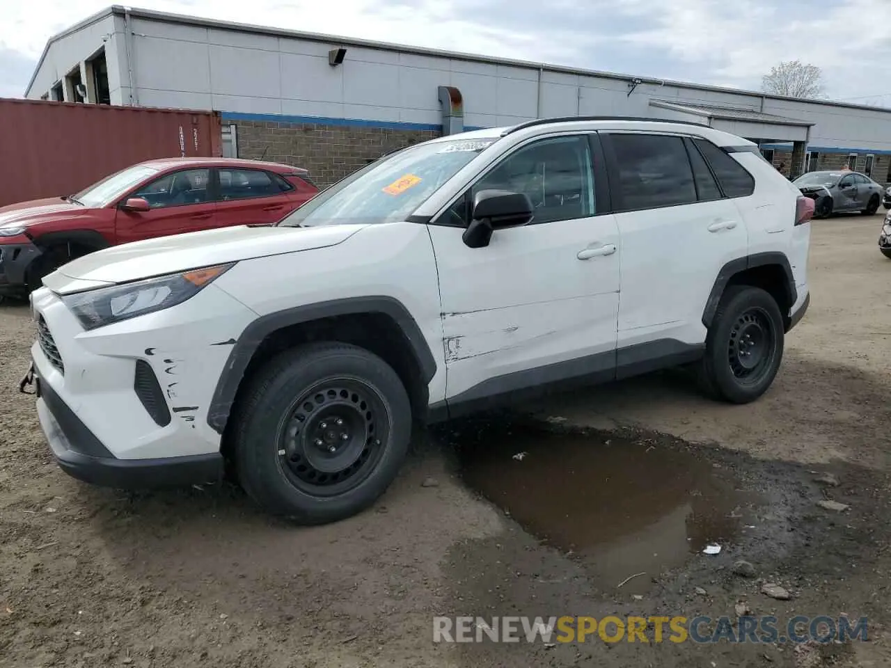 1 Photograph of a damaged car 2T3F1RFV4LW134377 TOYOTA RAV4 2020