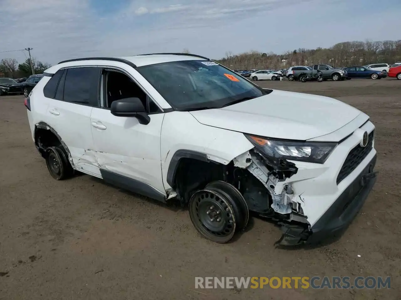 4 Photograph of a damaged car 2T3F1RFV4LW134377 TOYOTA RAV4 2020