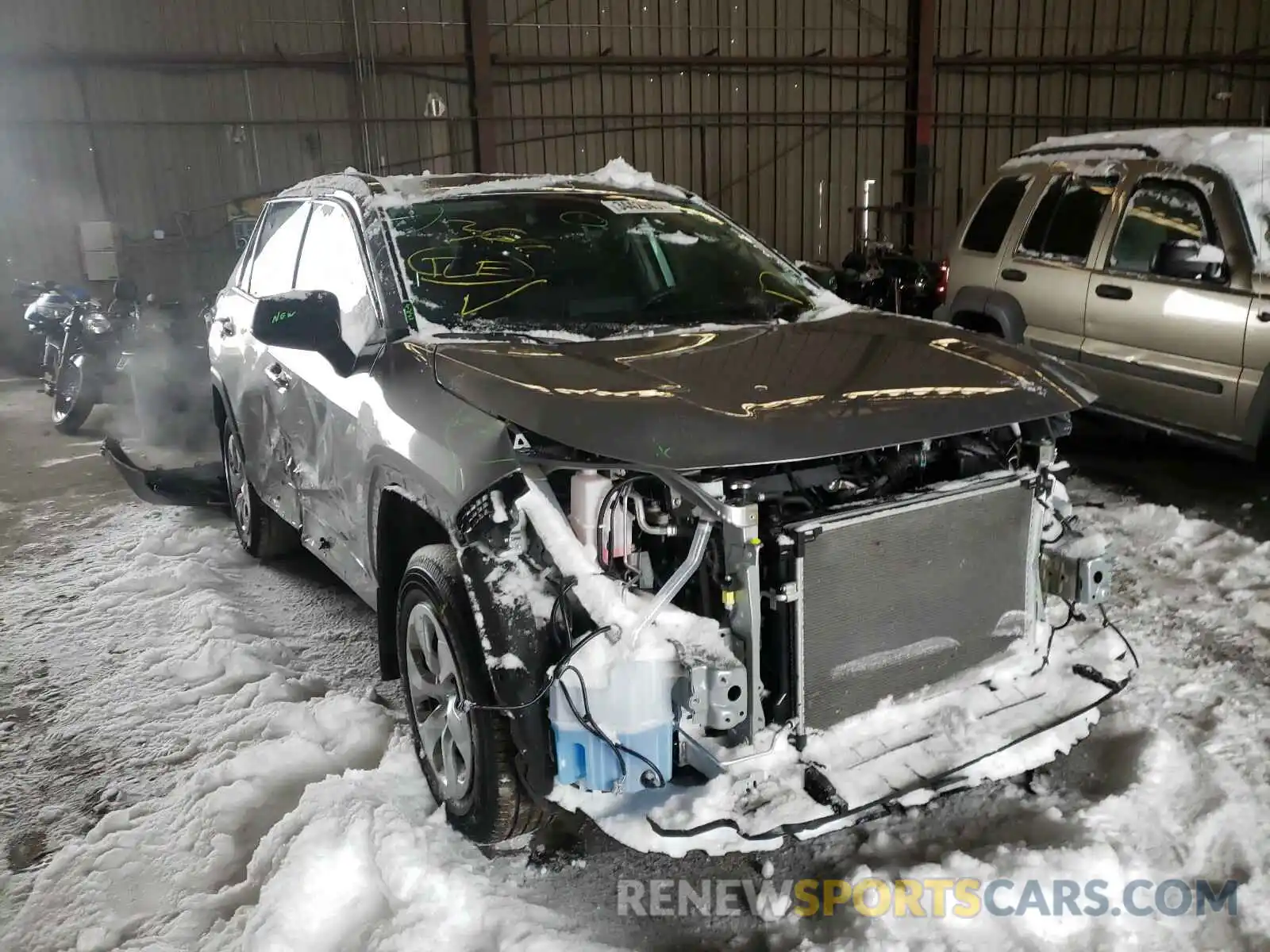 9 Photograph of a damaged car 2T3F1RFV5LC079259 TOYOTA RAV4 2020