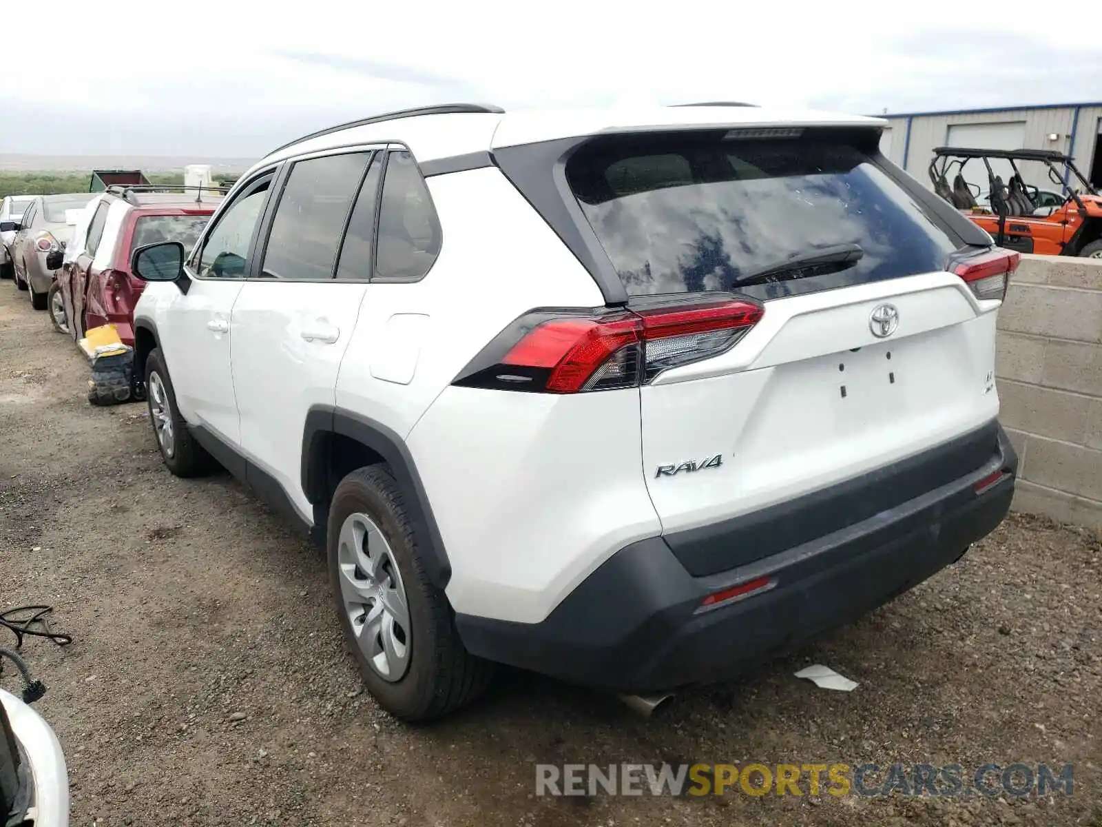 3 Photograph of a damaged car 2T3F1RFV5LC082758 TOYOTA RAV4 2020