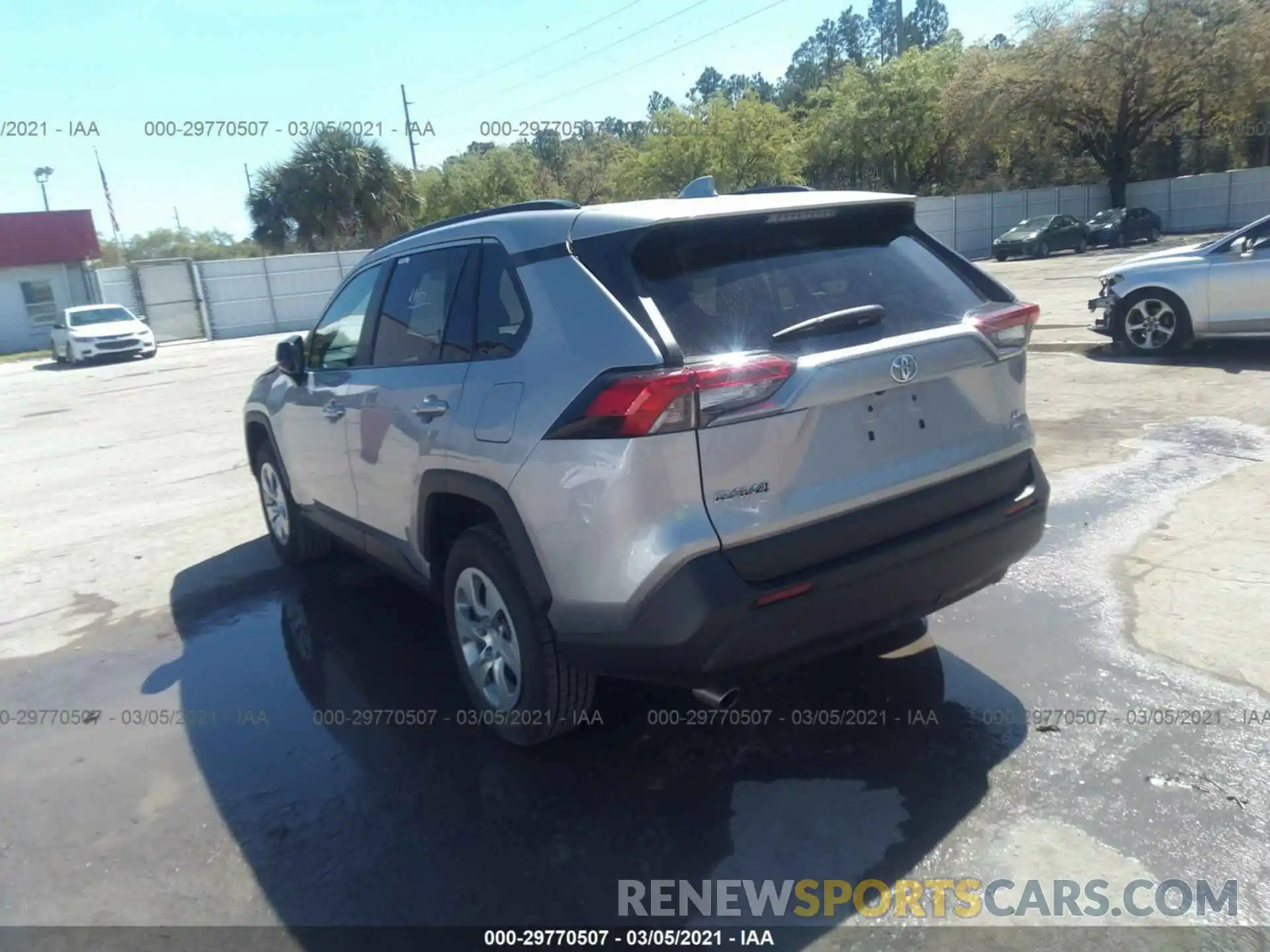 3 Photograph of a damaged car 2T3F1RFV5LC107139 TOYOTA RAV4 2020