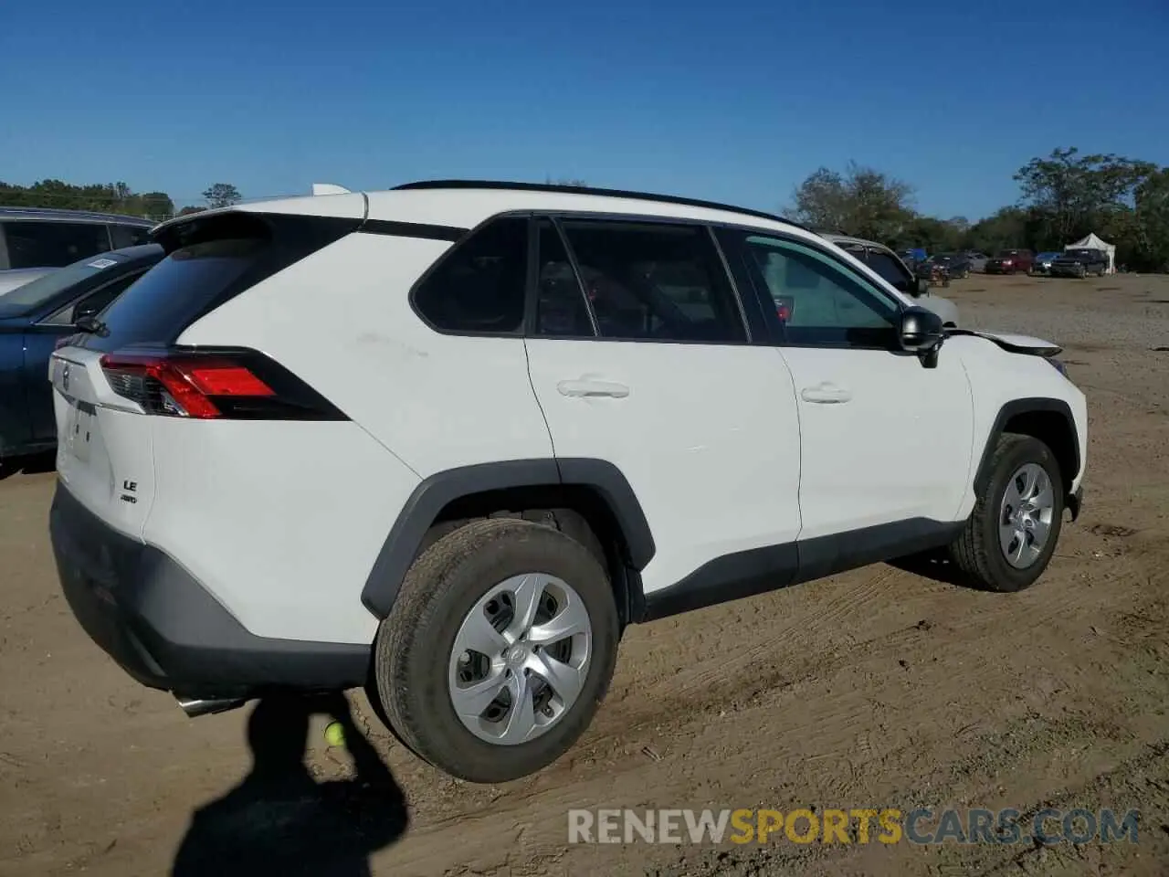 3 Photograph of a damaged car 2T3F1RFV5LC112390 TOYOTA RAV4 2020