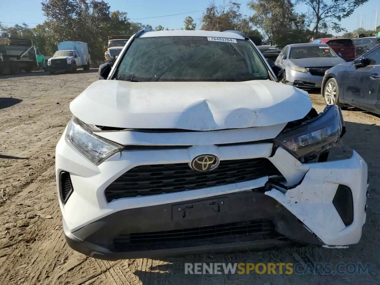 5 Photograph of a damaged car 2T3F1RFV5LC112390 TOYOTA RAV4 2020