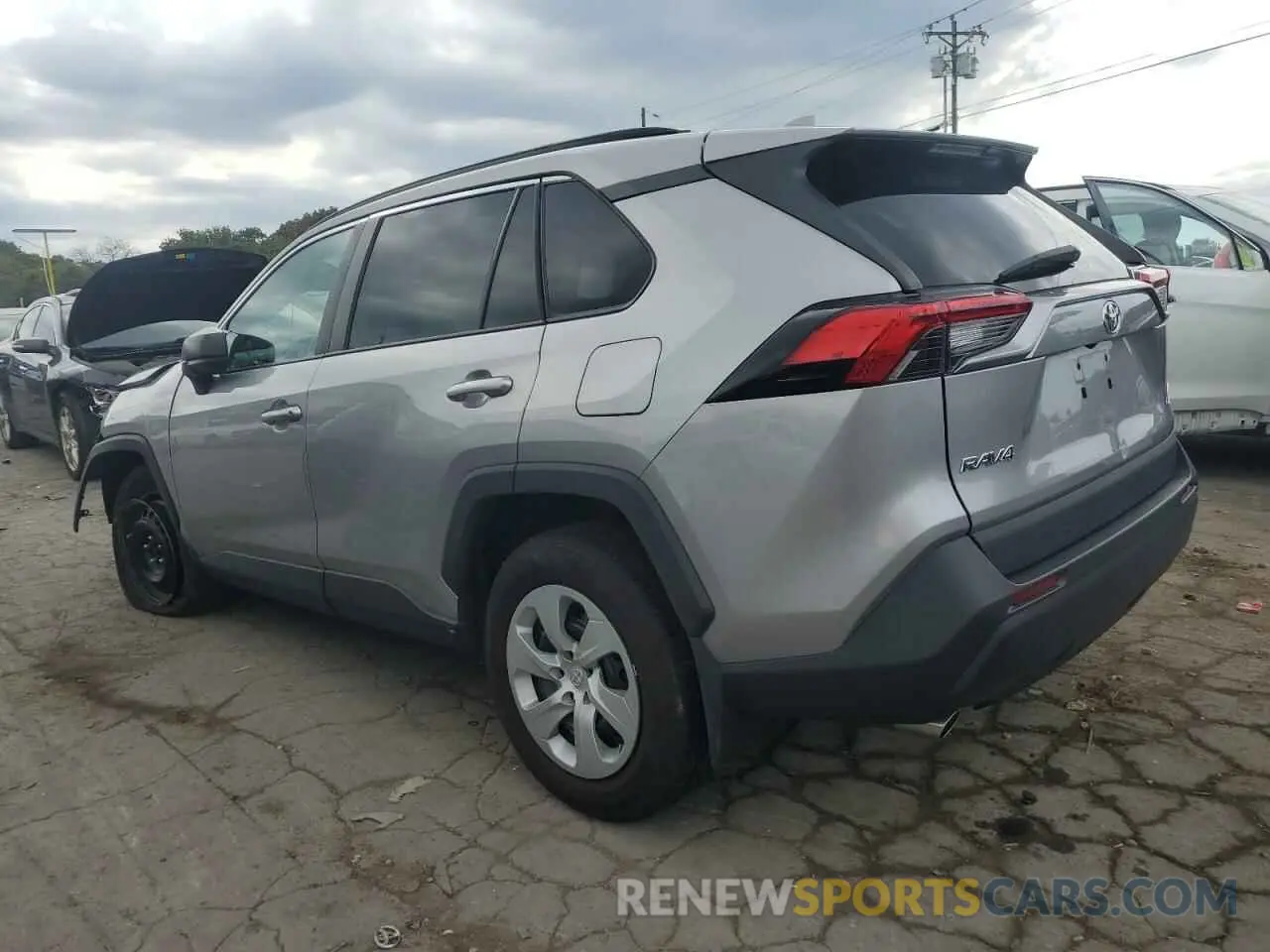 2 Photograph of a damaged car 2T3F1RFV5LC114852 TOYOTA RAV4 2020