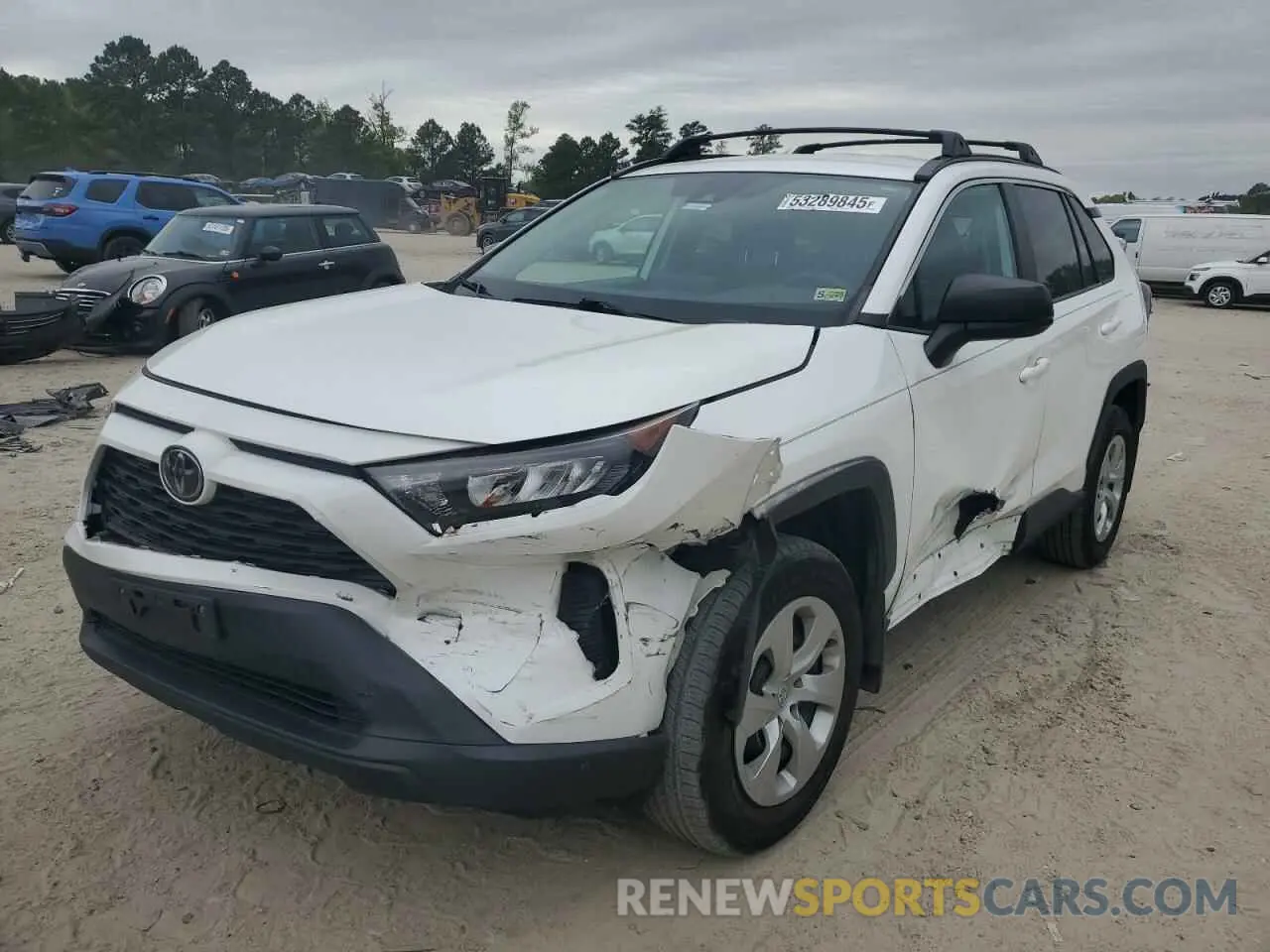 1 Photograph of a damaged car 2T3F1RFV5LW084766 TOYOTA RAV4 2020