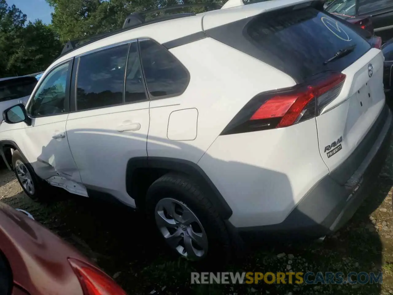 2 Photograph of a damaged car 2T3F1RFV5LW084766 TOYOTA RAV4 2020
