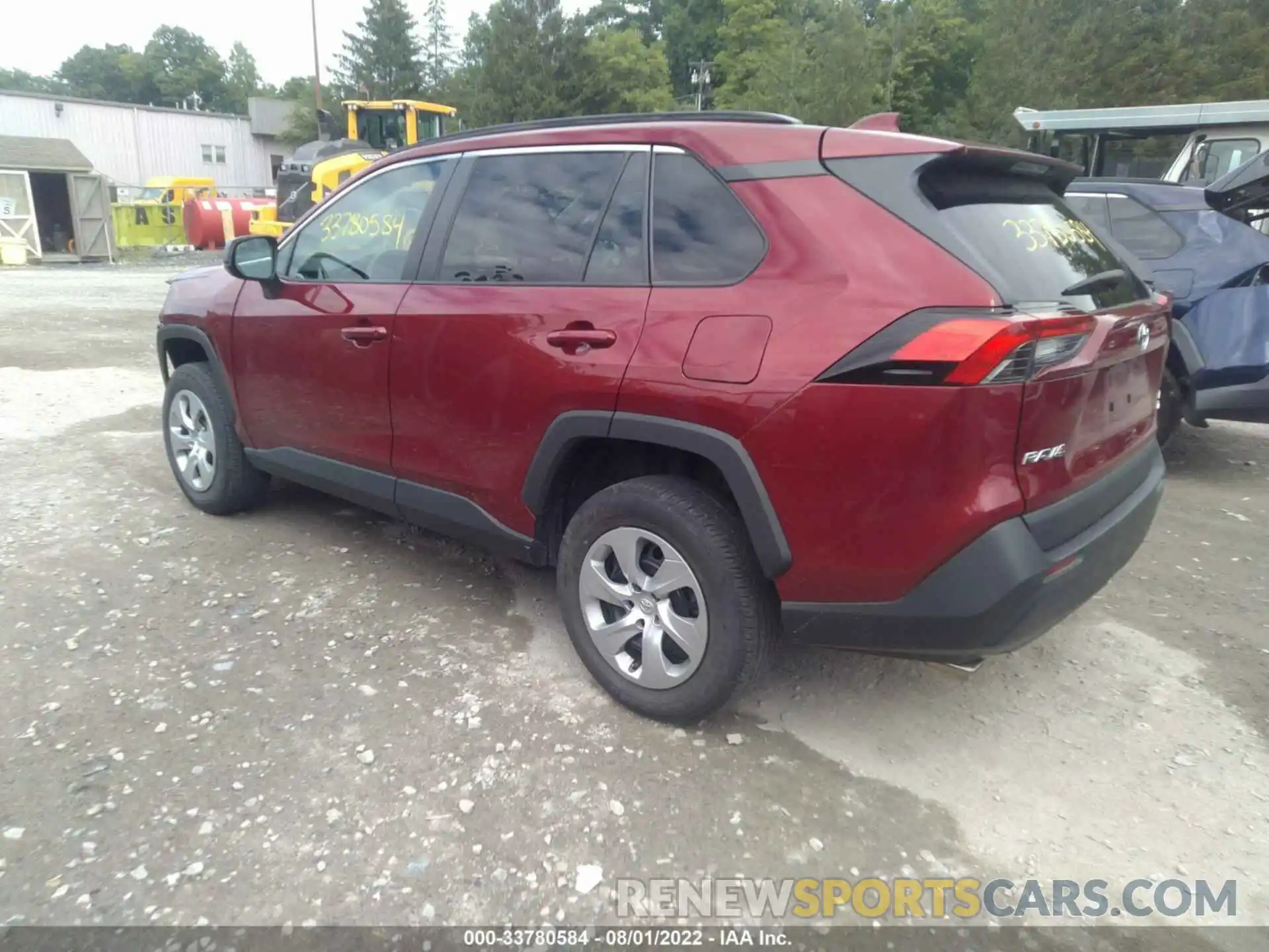 3 Photograph of a damaged car 2T3F1RFV5LW094505 TOYOTA RAV4 2020