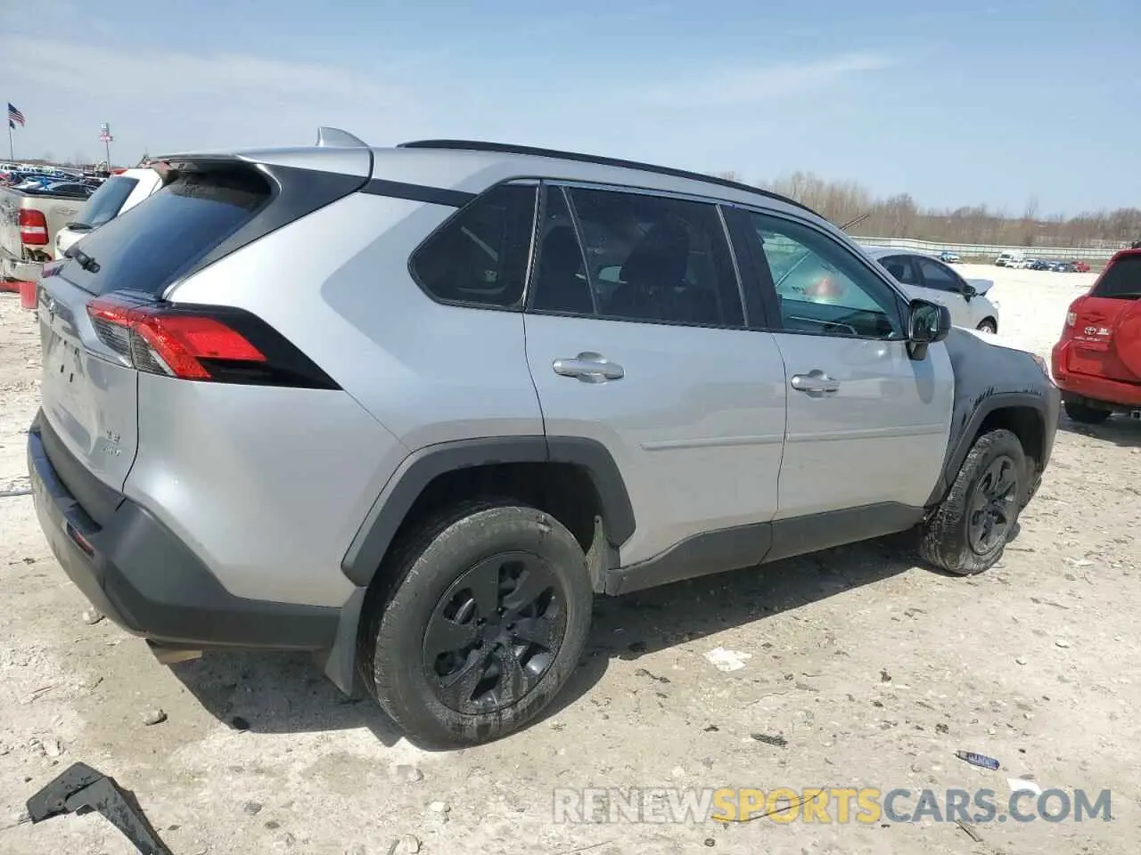 3 Photograph of a damaged car 2T3F1RFV5LW107026 TOYOTA RAV4 2020