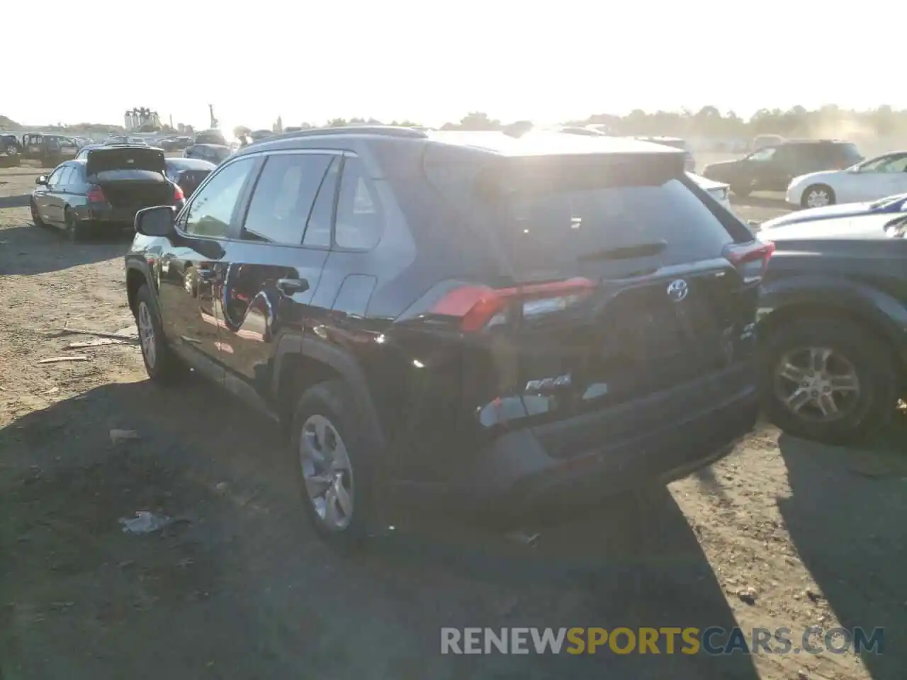 3 Photograph of a damaged car 2T3F1RFV5LW124800 TOYOTA RAV4 2020