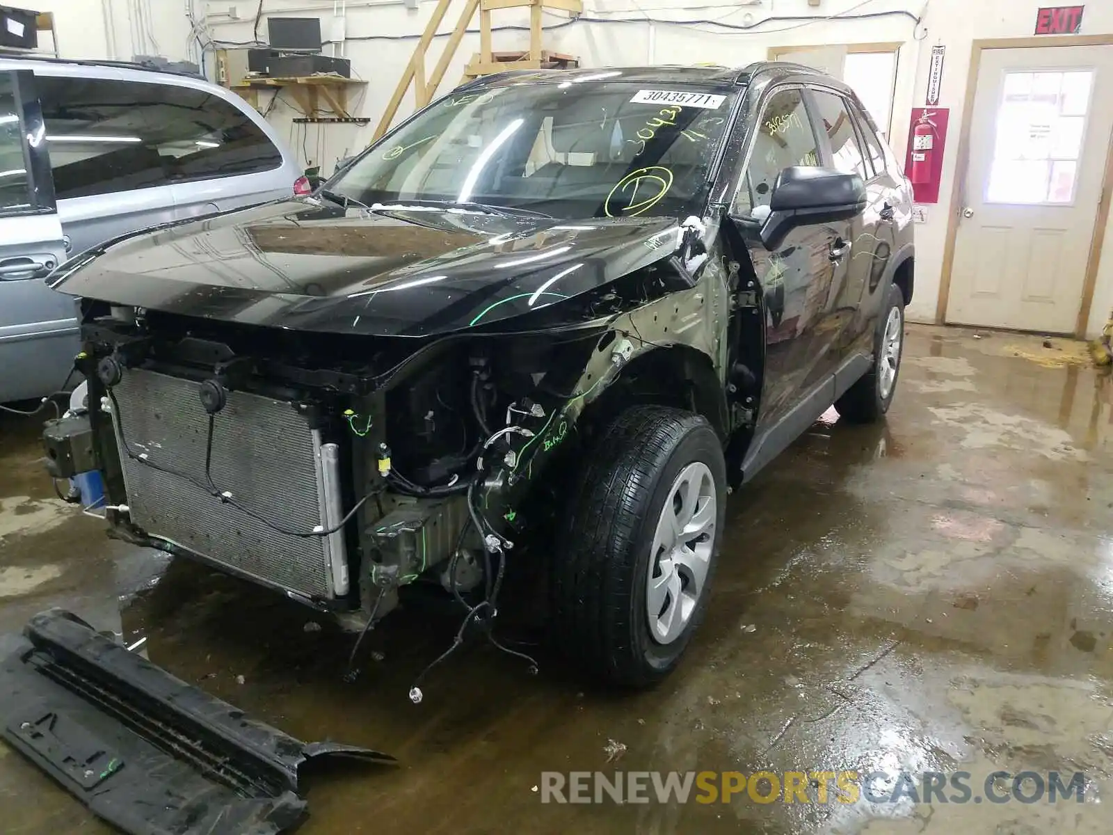 2 Photograph of a damaged car 2T3F1RFV6LC061000 TOYOTA RAV4 2020