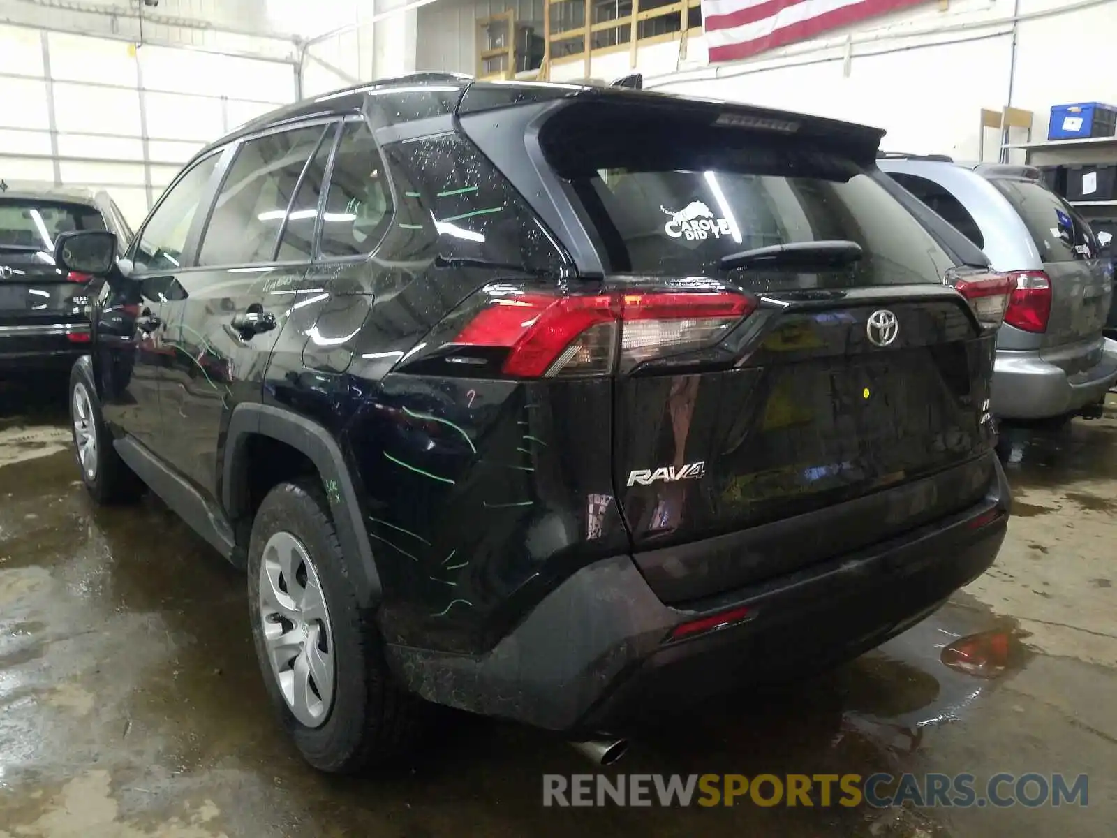 3 Photograph of a damaged car 2T3F1RFV6LC061000 TOYOTA RAV4 2020