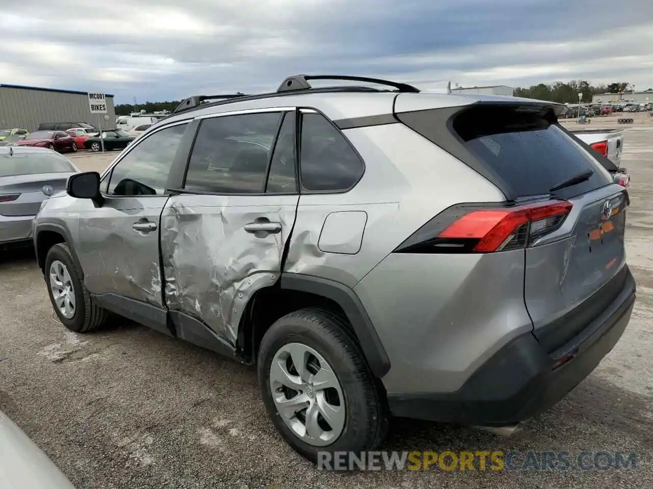 2 Photograph of a damaged car 2T3F1RFV6LC071610 TOYOTA RAV4 2020