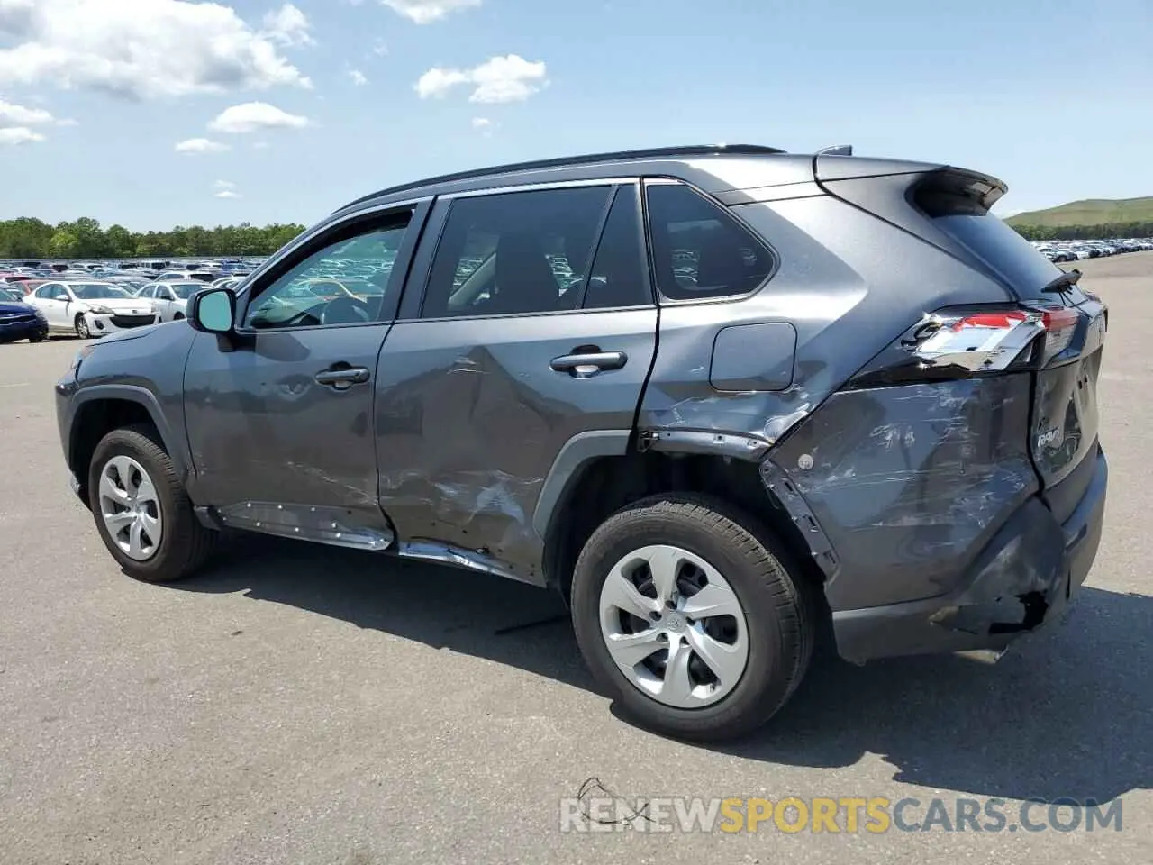 2 Photograph of a damaged car 2T3F1RFV6LC075043 TOYOTA RAV4 2020
