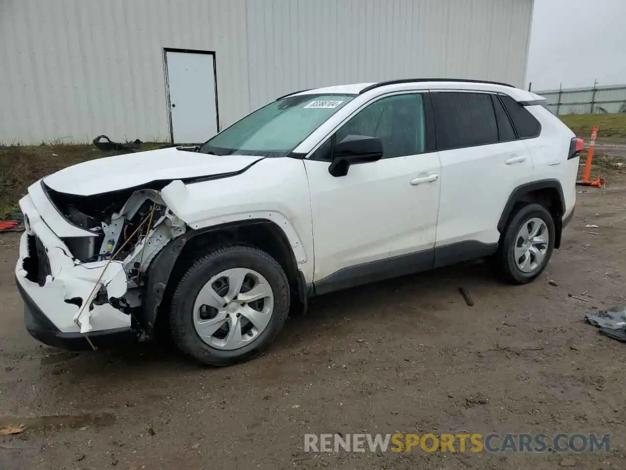 1 Photograph of a damaged car 2T3F1RFV6LC076404 TOYOTA RAV4 2020