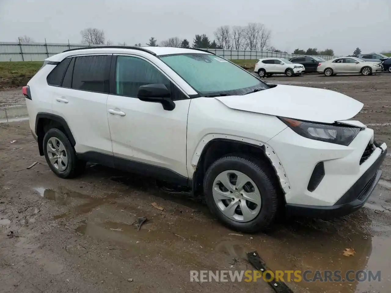 4 Photograph of a damaged car 2T3F1RFV6LC076404 TOYOTA RAV4 2020