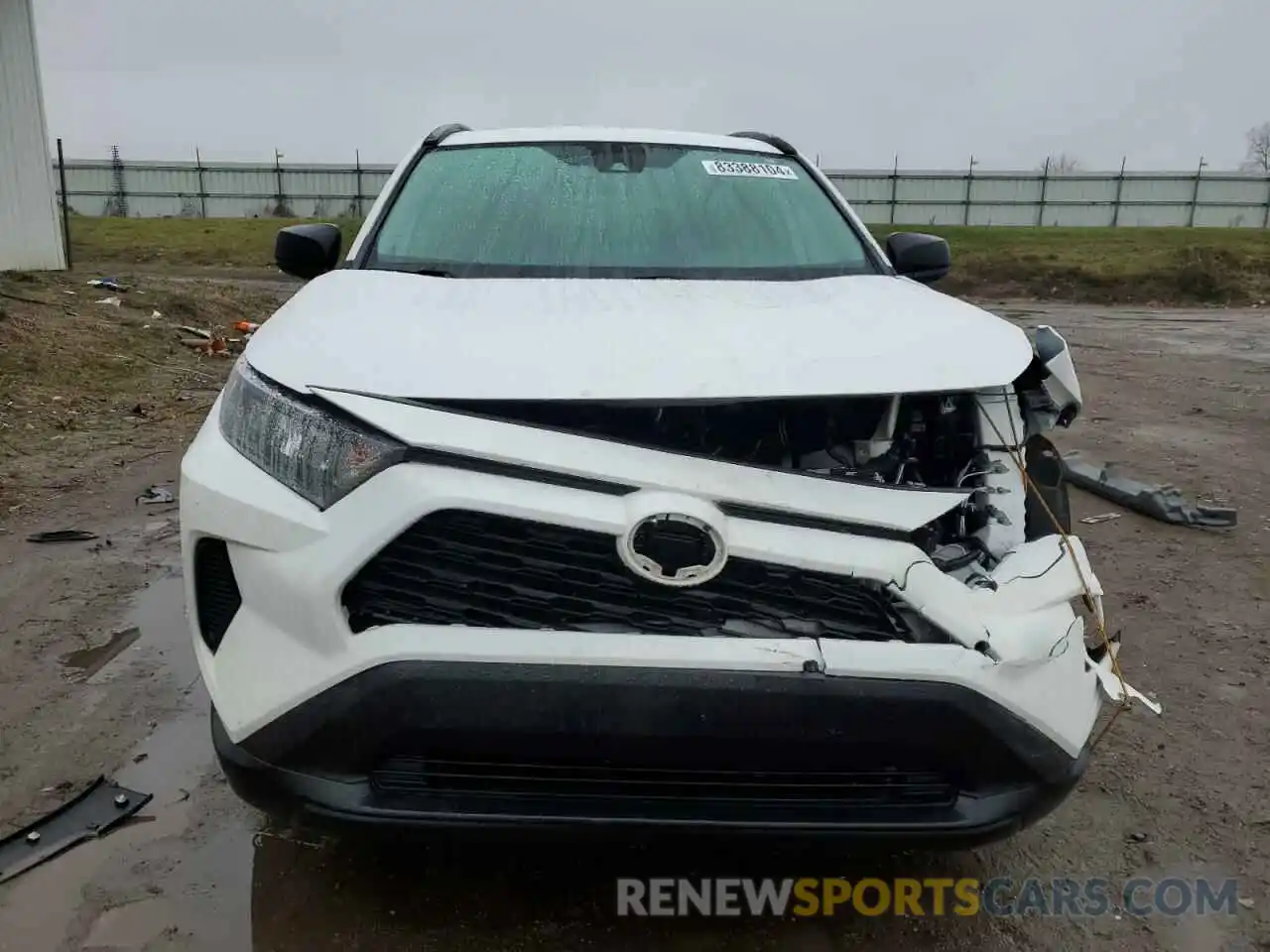 5 Photograph of a damaged car 2T3F1RFV6LC076404 TOYOTA RAV4 2020