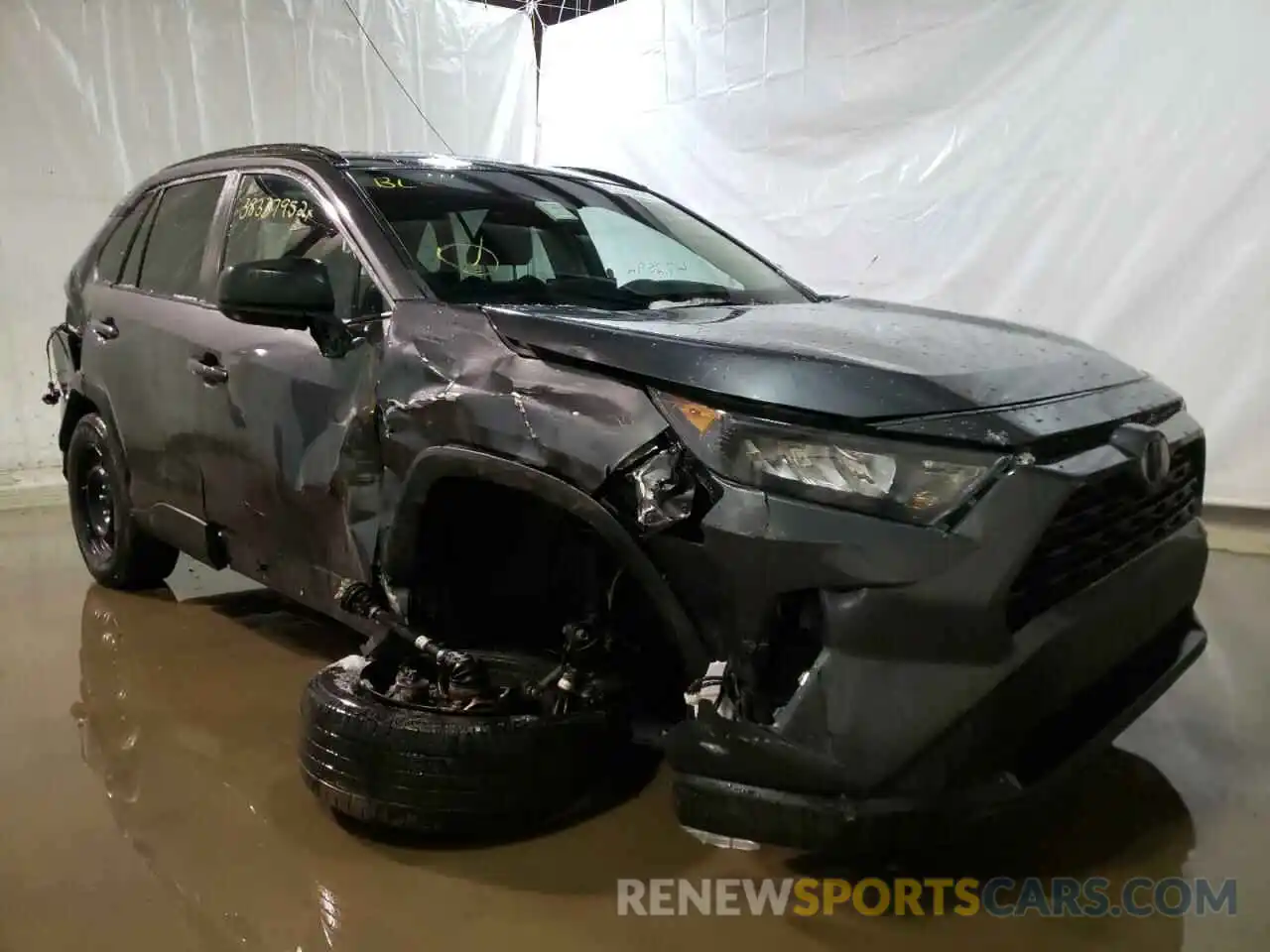 1 Photograph of a damaged car 2T3F1RFV6LC084423 TOYOTA RAV4 2020