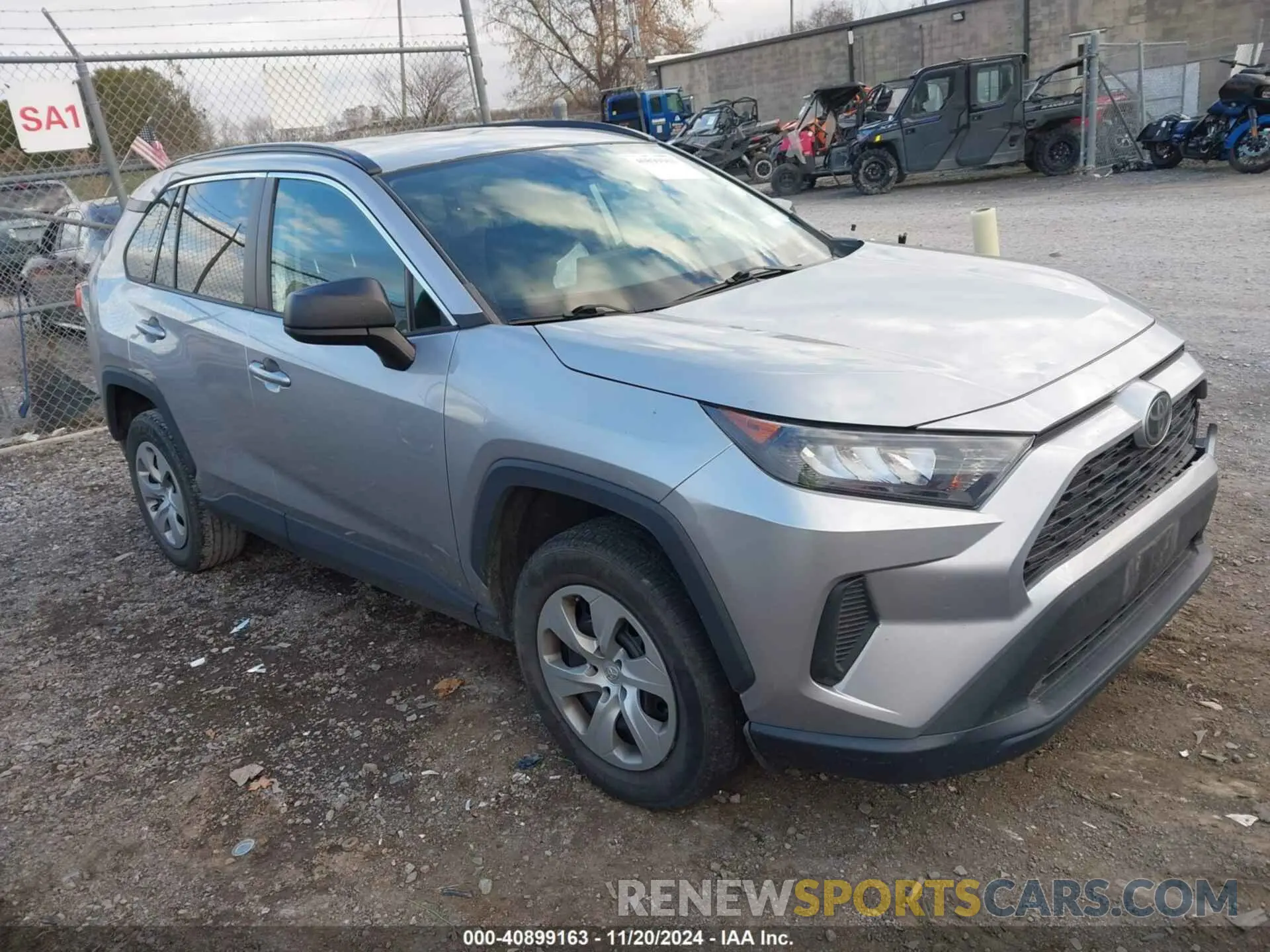 1 Photograph of a damaged car 2T3F1RFV6LC088438 TOYOTA RAV4 2020