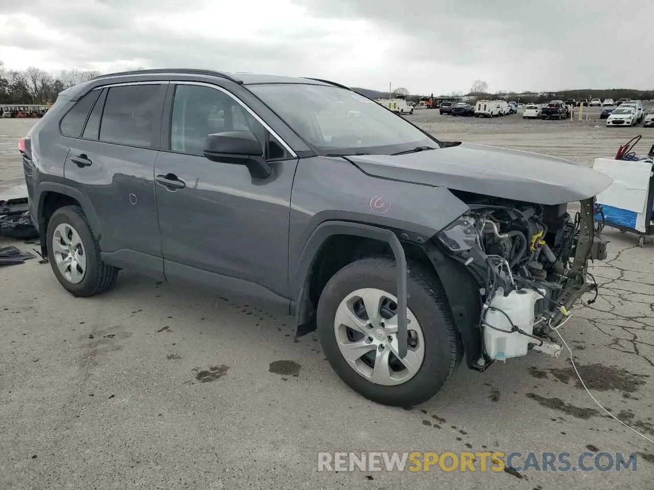 4 Photograph of a damaged car 2T3F1RFV6LC090545 TOYOTA RAV4 2020