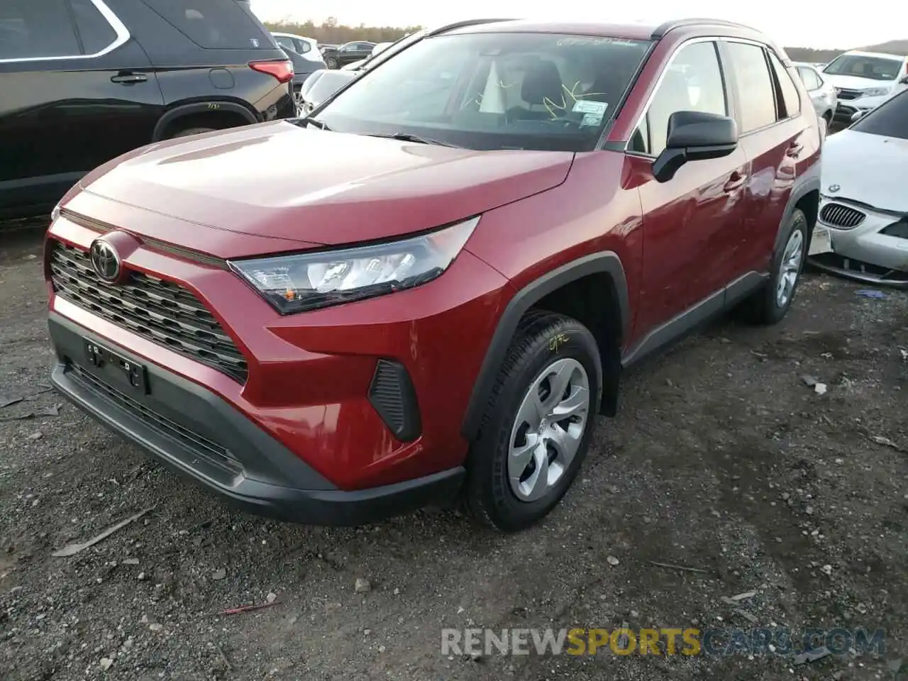 2 Photograph of a damaged car 2T3F1RFV6LW088549 TOYOTA RAV4 2020