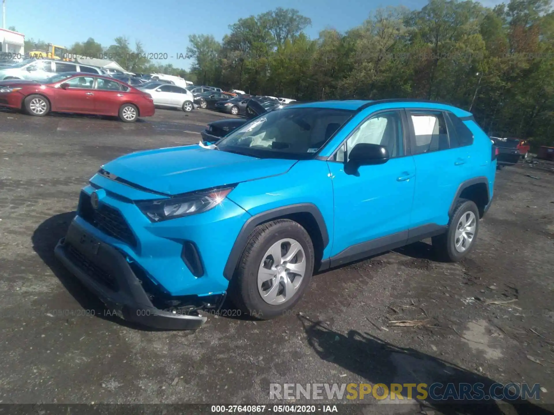 2 Photograph of a damaged car 2T3F1RFV6LW094125 TOYOTA RAV4 2020