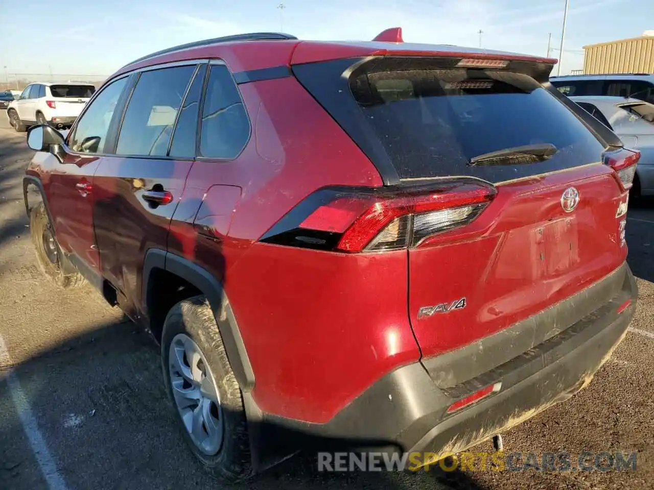 3 Photograph of a damaged car 2T3F1RFV6LW116513 TOYOTA RAV4 2020