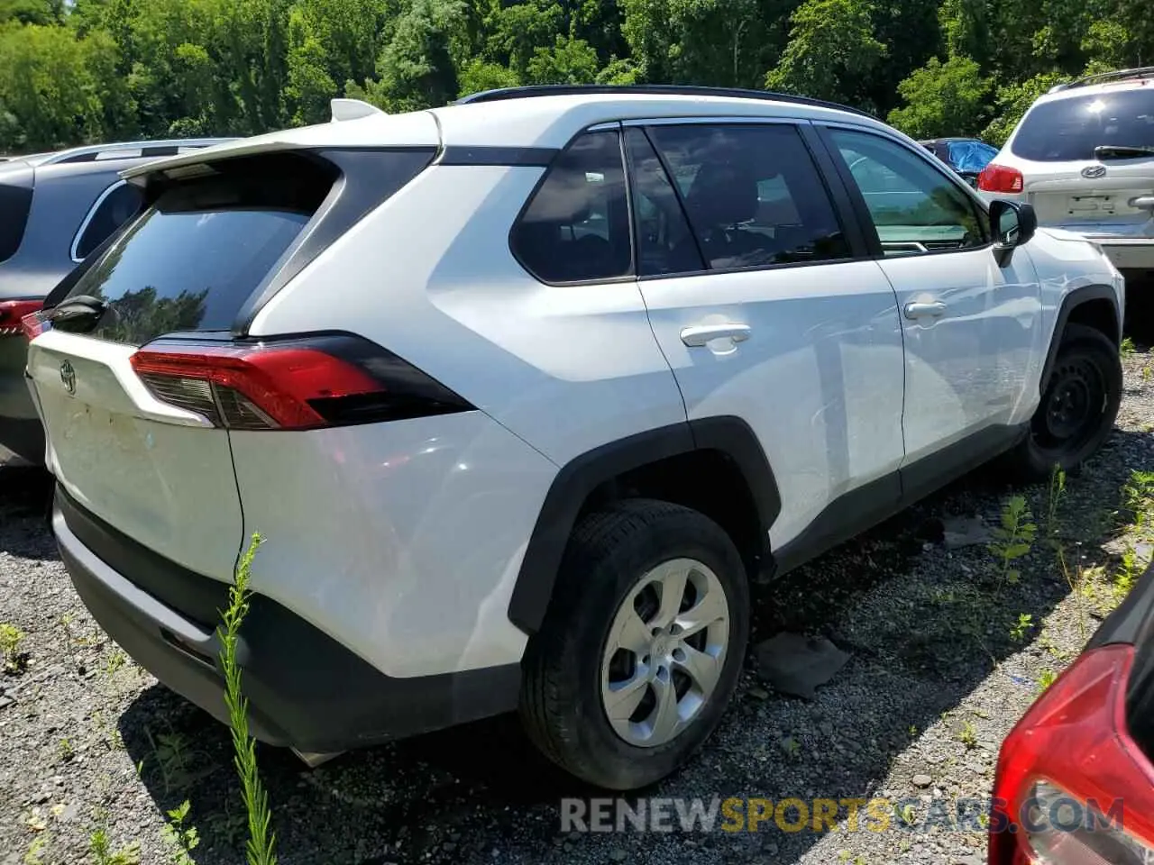 3 Photograph of a damaged car 2T3F1RFV7LC072300 TOYOTA RAV4 2020