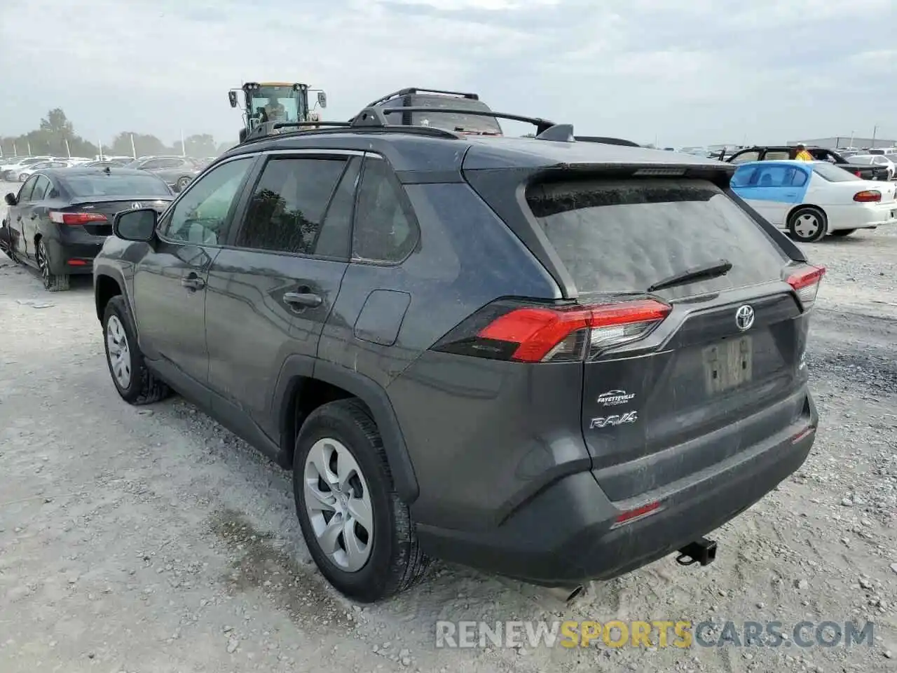 3 Photograph of a damaged car 2T3F1RFV7LC076489 TOYOTA RAV4 2020